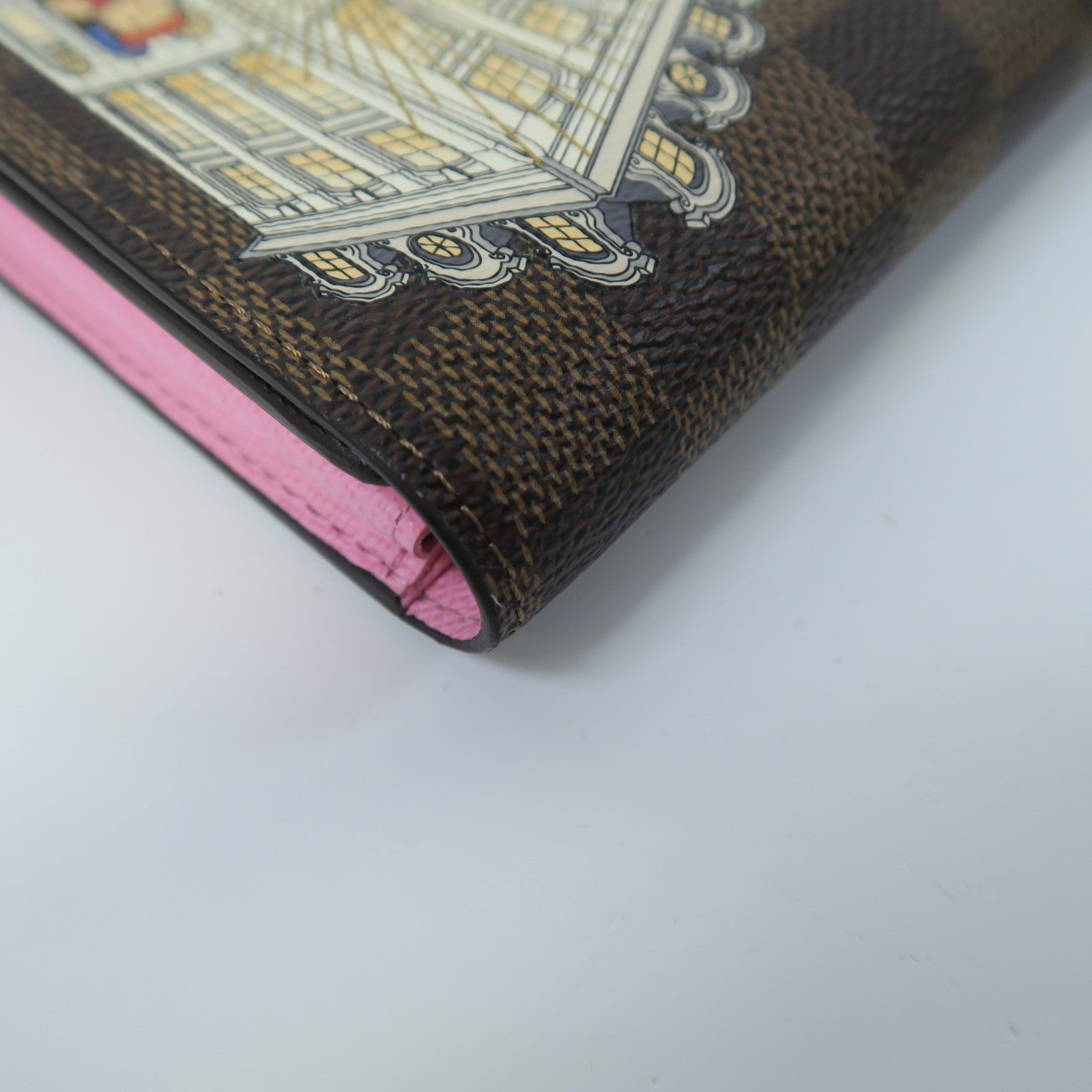 LOUIS VUITTON **【激減優惠】Damier Sarah Wallet金扣長錢包彩色