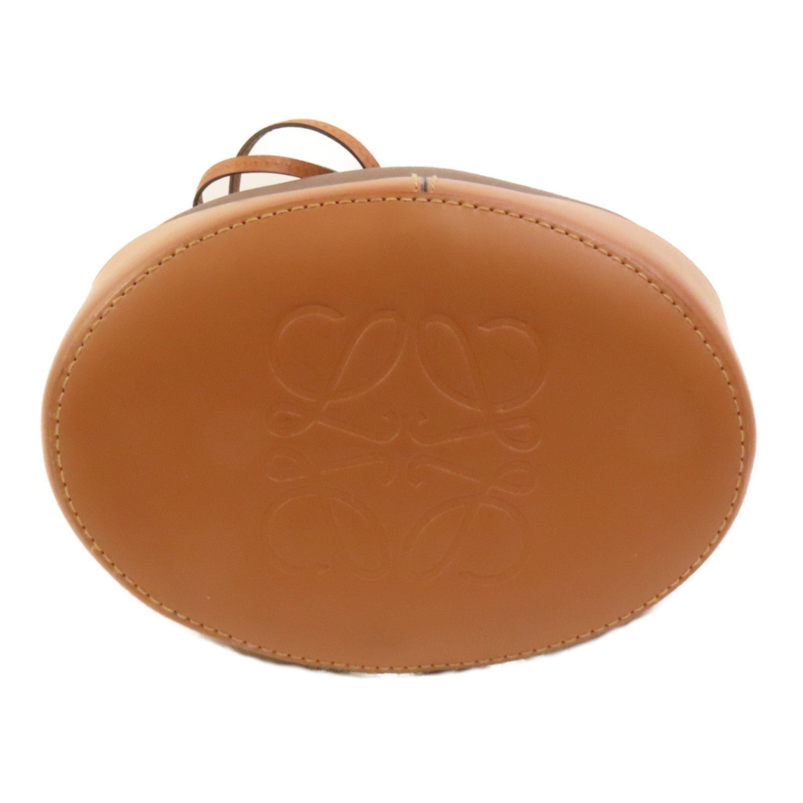 LOEWE 牛皮皮革Balloon Bag金扣肩背袋
