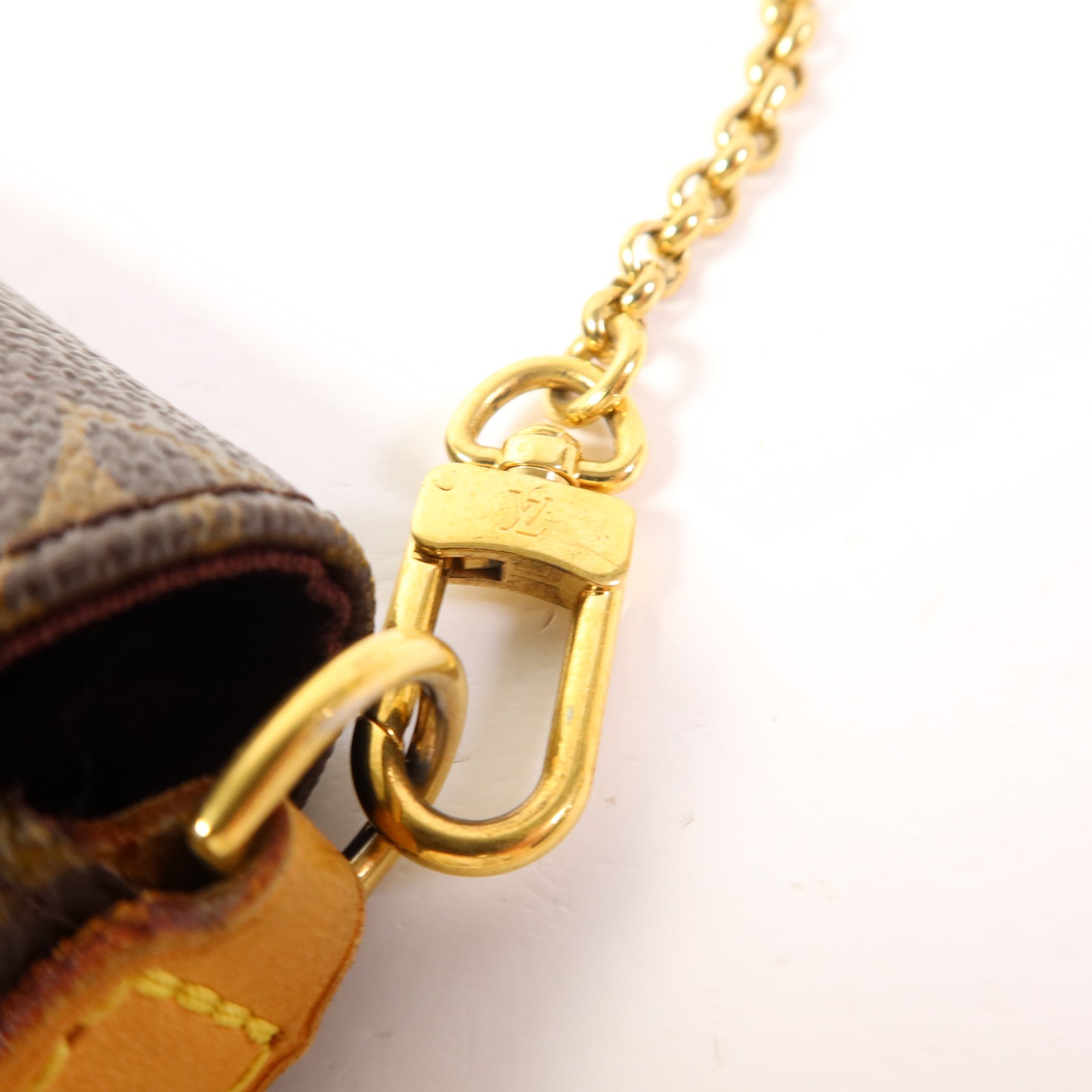 LOUIS VUITTON Monogram Favorite MM金扣手挽肩背兩用袋