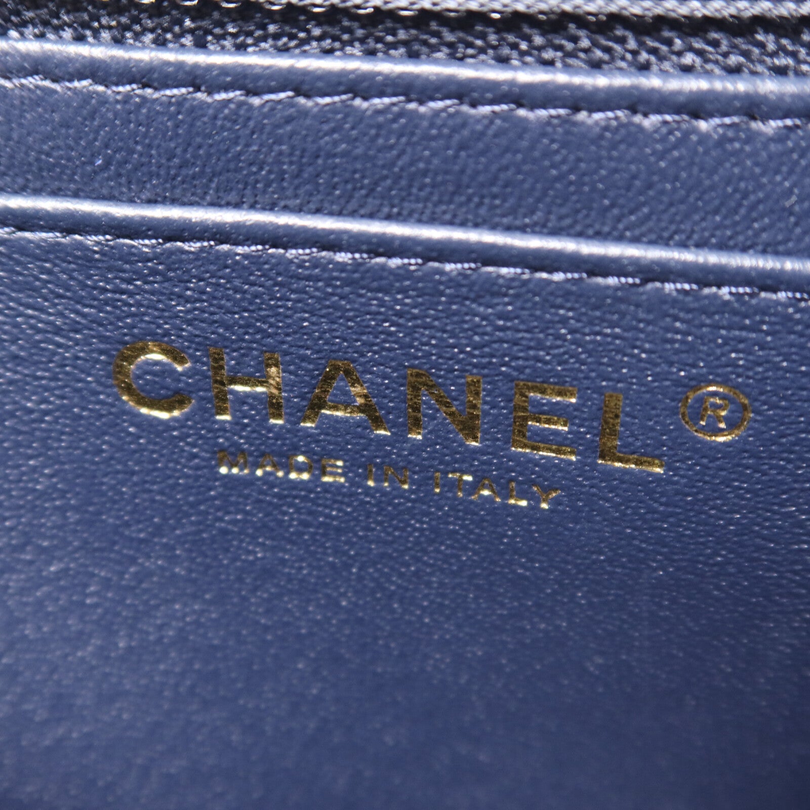CHANEL 羊皮皮革Mini Classic 17鏈帶肩背袋