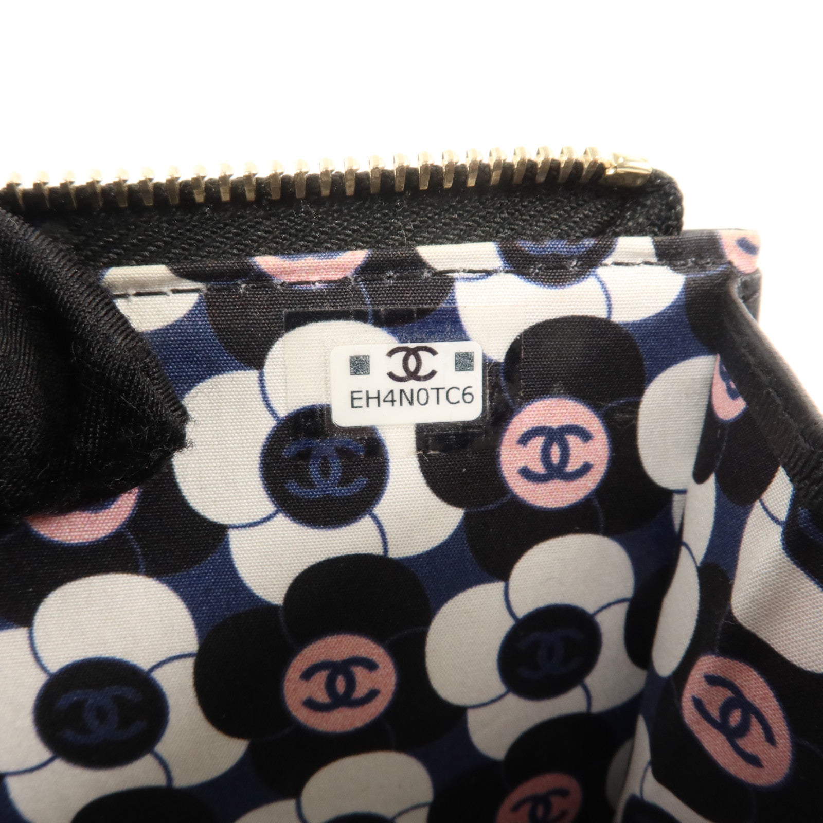 CHANEL 羊皮皮革Card Case金扣卡片套