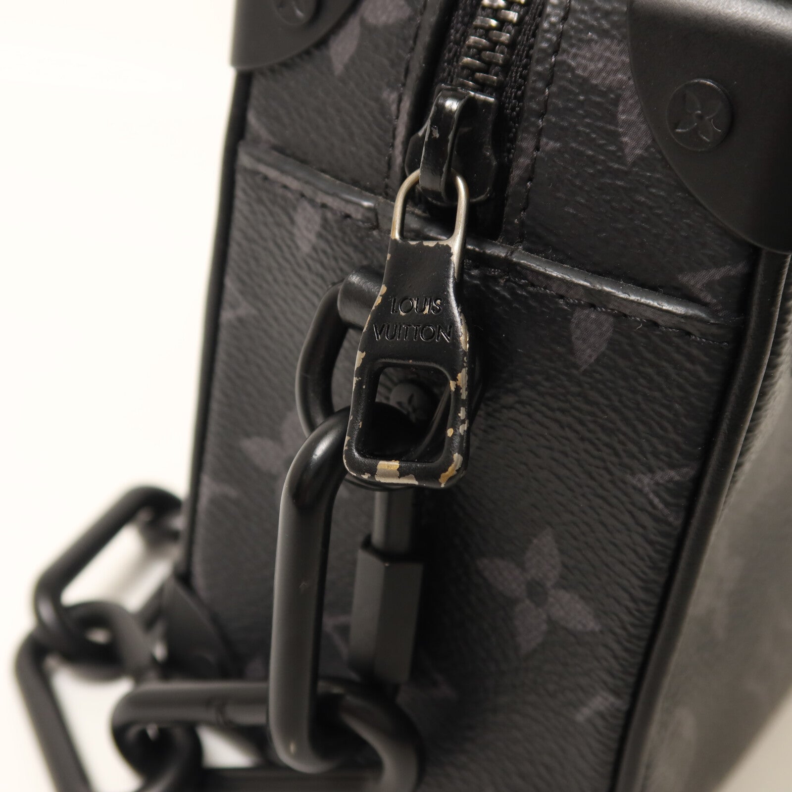 LOUIS VUITTON 【激減優惠】Monogram Eclipse Mini Soft Trunk肩背袋