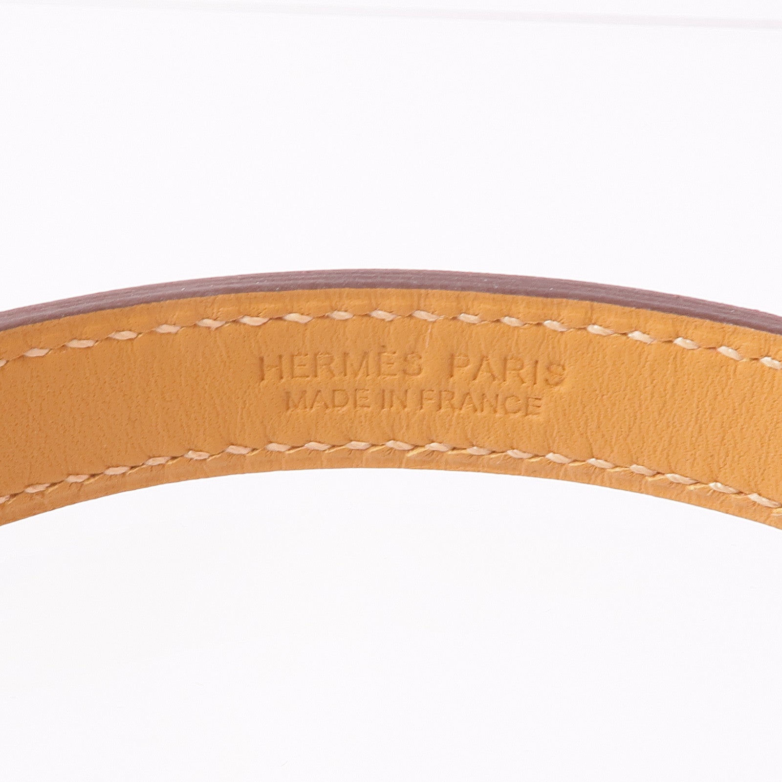HERMES Swift皮革O'Kelly Bracelet金扣手帶