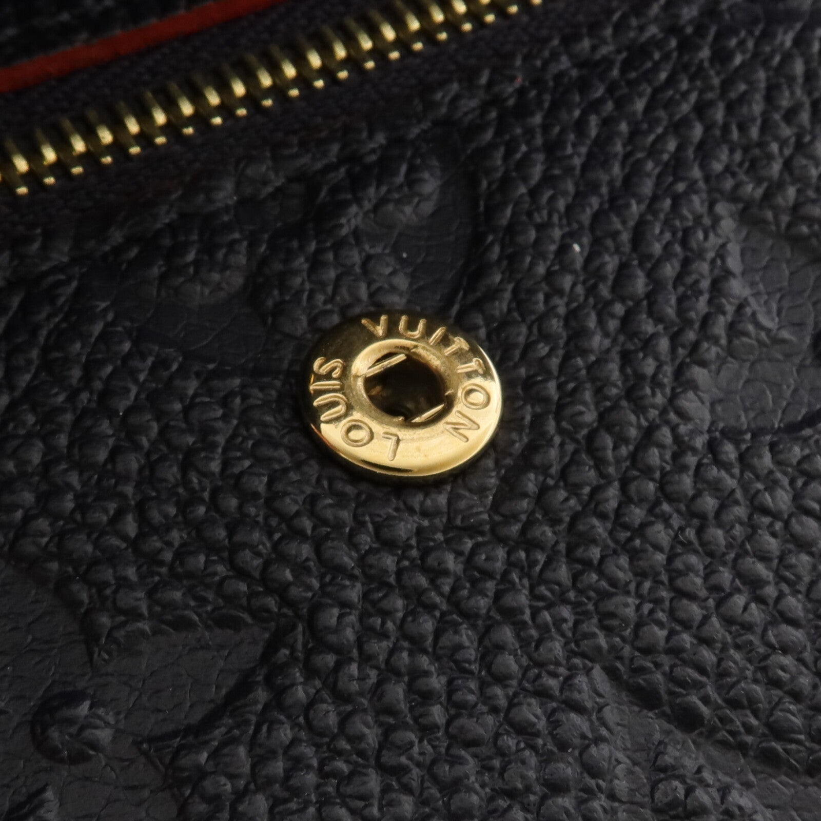 LOUIS VUITTON Monogram Empreinte Marine Long Wallet長錢包