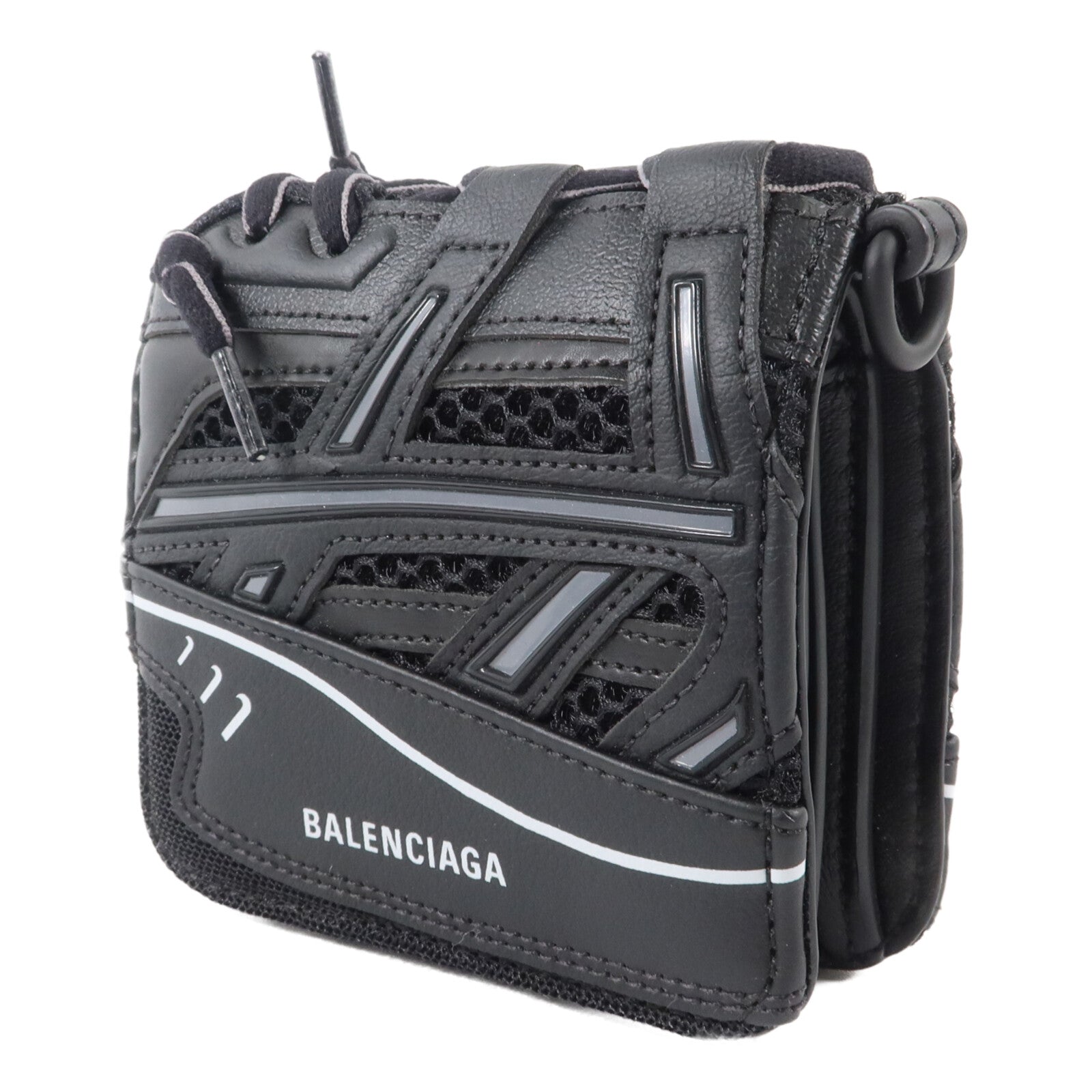 BALENCIAGA 牛皮皮革Sneakerhead Crossbody Wallet肩背袋