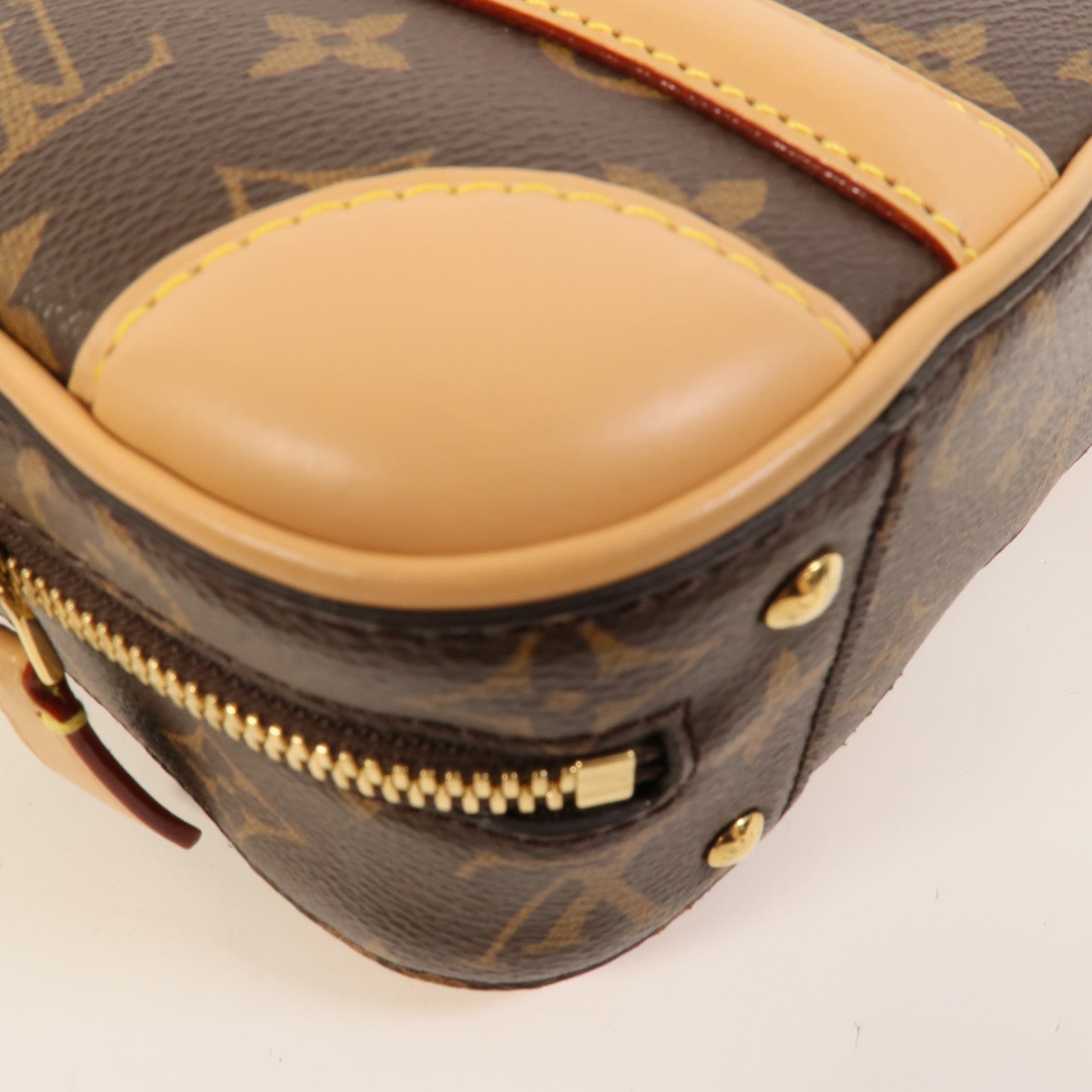 LOUIS VUITTON Monogram Valisette金扣手挽肩背兩用袋