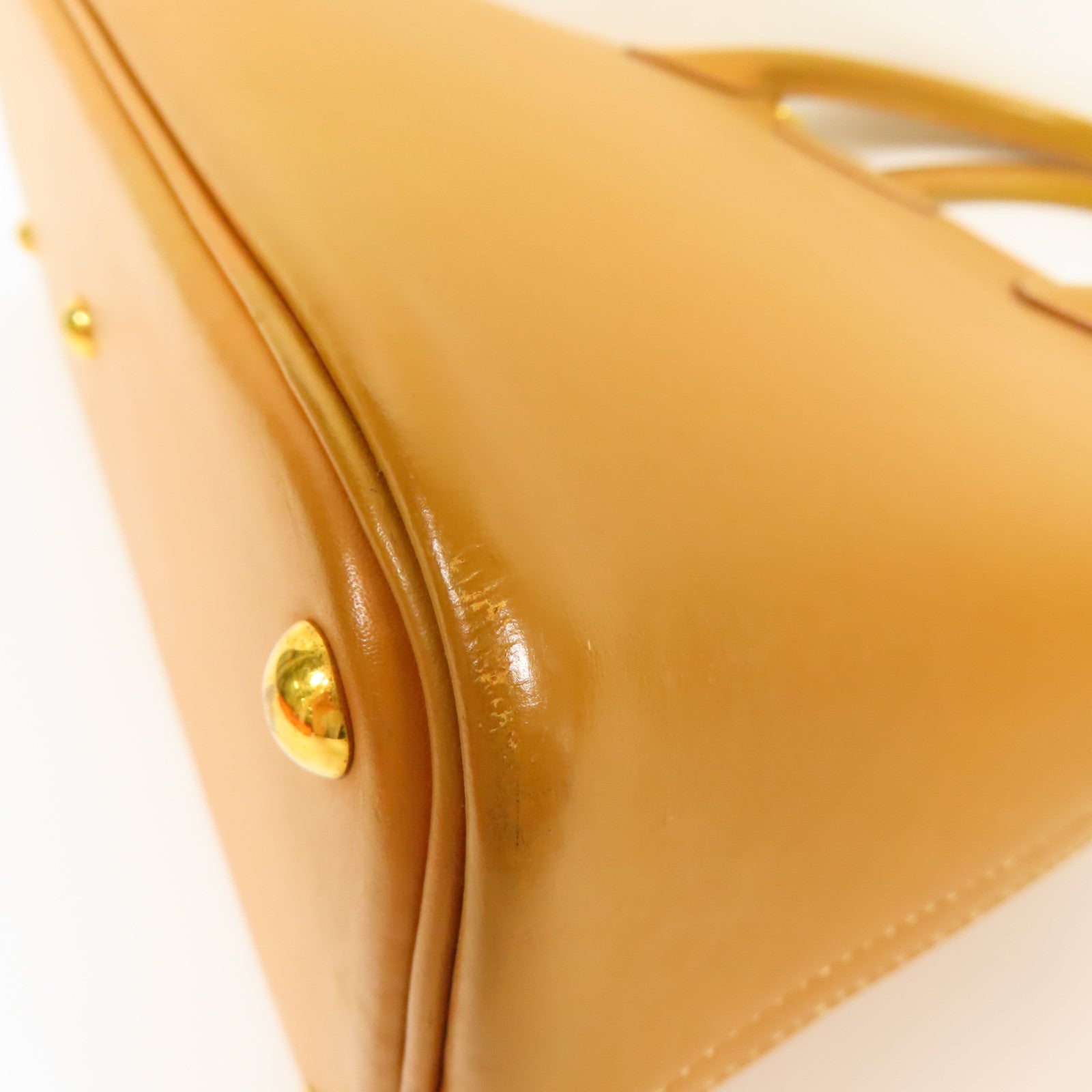HERMES Chamonix皮革Bolide 27金扣手挽肩背兩用袋37 Gold