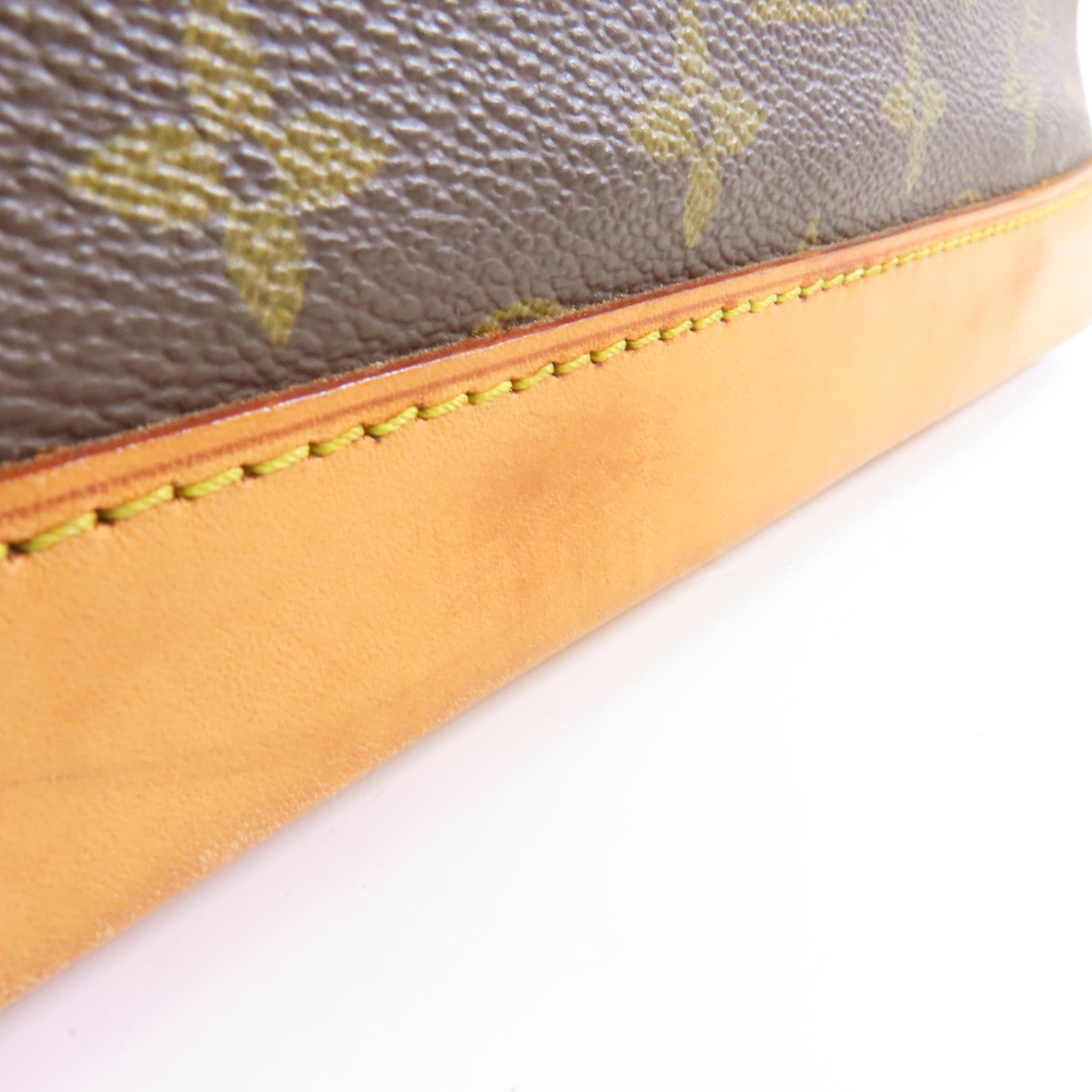LOUIS VUITTON 【激減優惠】Monogram Alma金扣手挽袋啡色