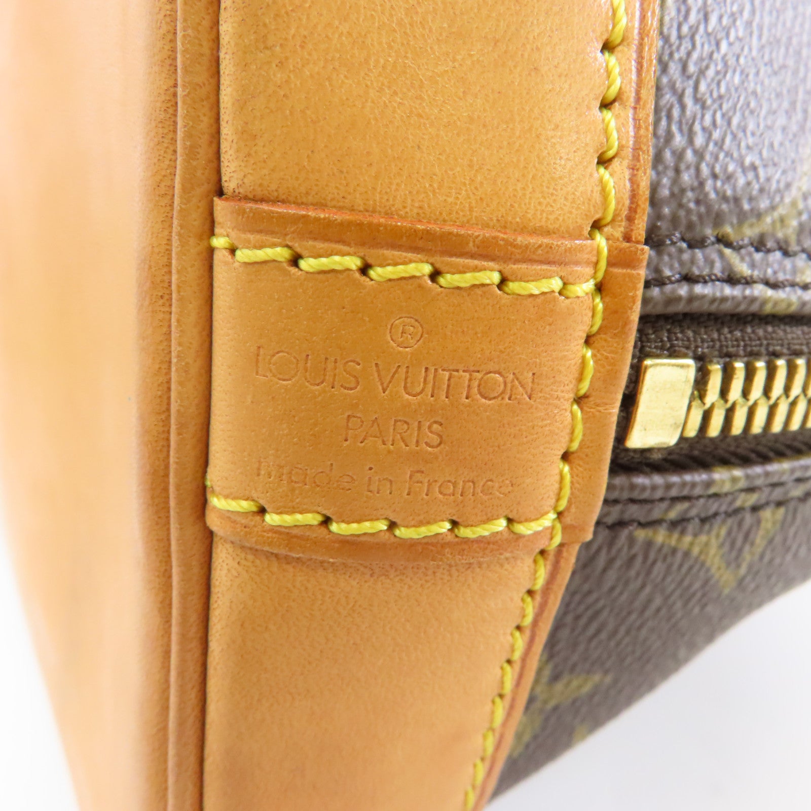 LOUIS VUITTON 【激減優惠】Monogram Alma金扣手挽袋啡色