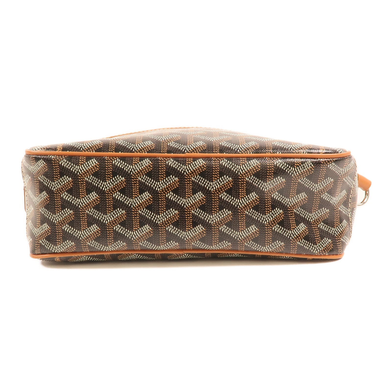 GOYARD 塗層帆布Cap Vert PM銀扣肩背袋