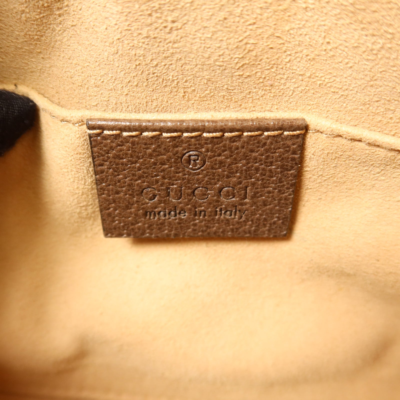 GUCCI 塗層帆布Ophidia GG Supreme Mini Bag金扣肩背袋