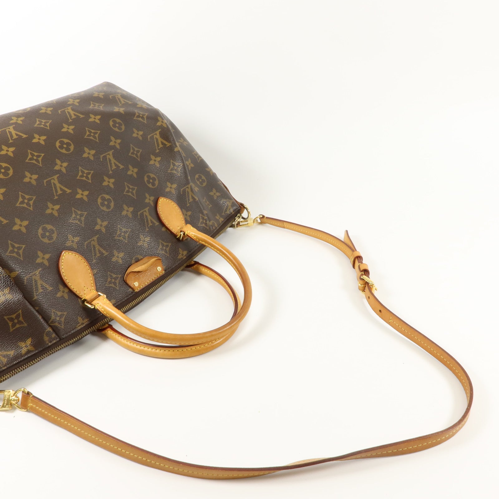 LOUIS VUITTON Monogram Turenne GM金扣手挽肩背兩用袋