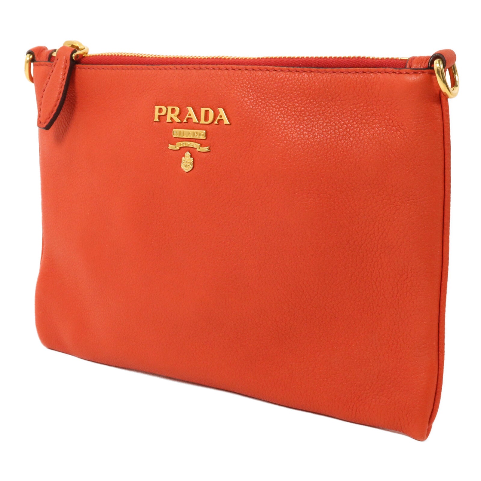 PRADA 牛皮皮革Shoulder Bag肩背袋