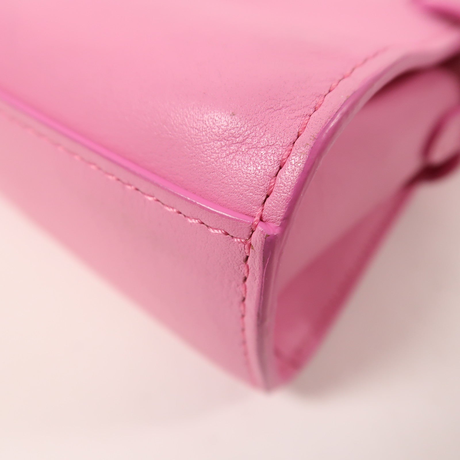 SELECTION 牛皮皮革Tempete金扣手挽肩背兩用袋