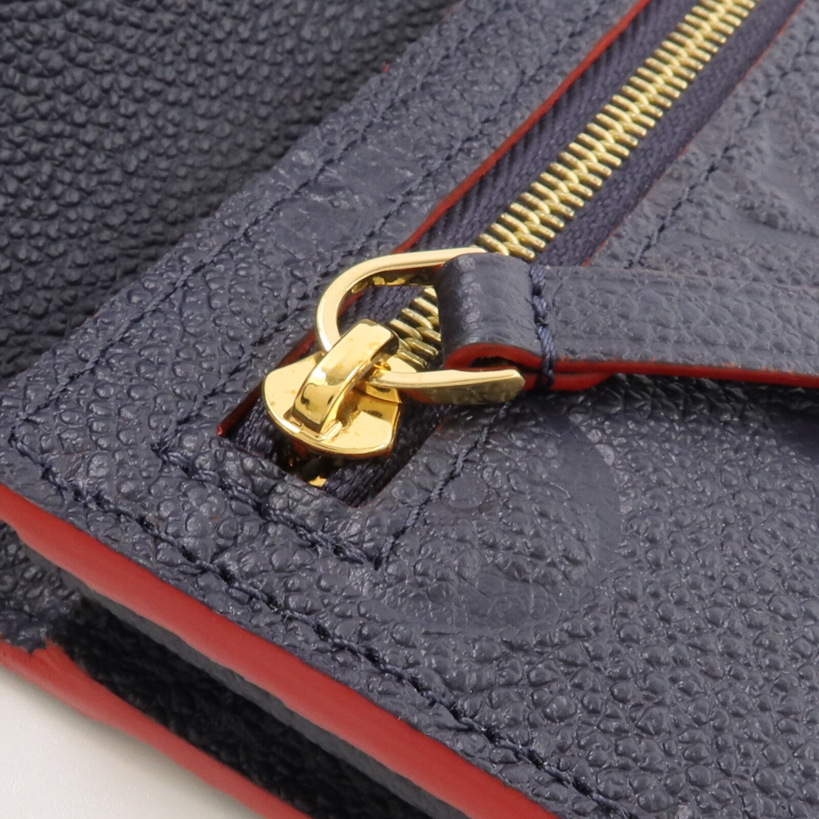 LOUIS VUITTON Monogram Empreinte Marine Long Wallet長錢包