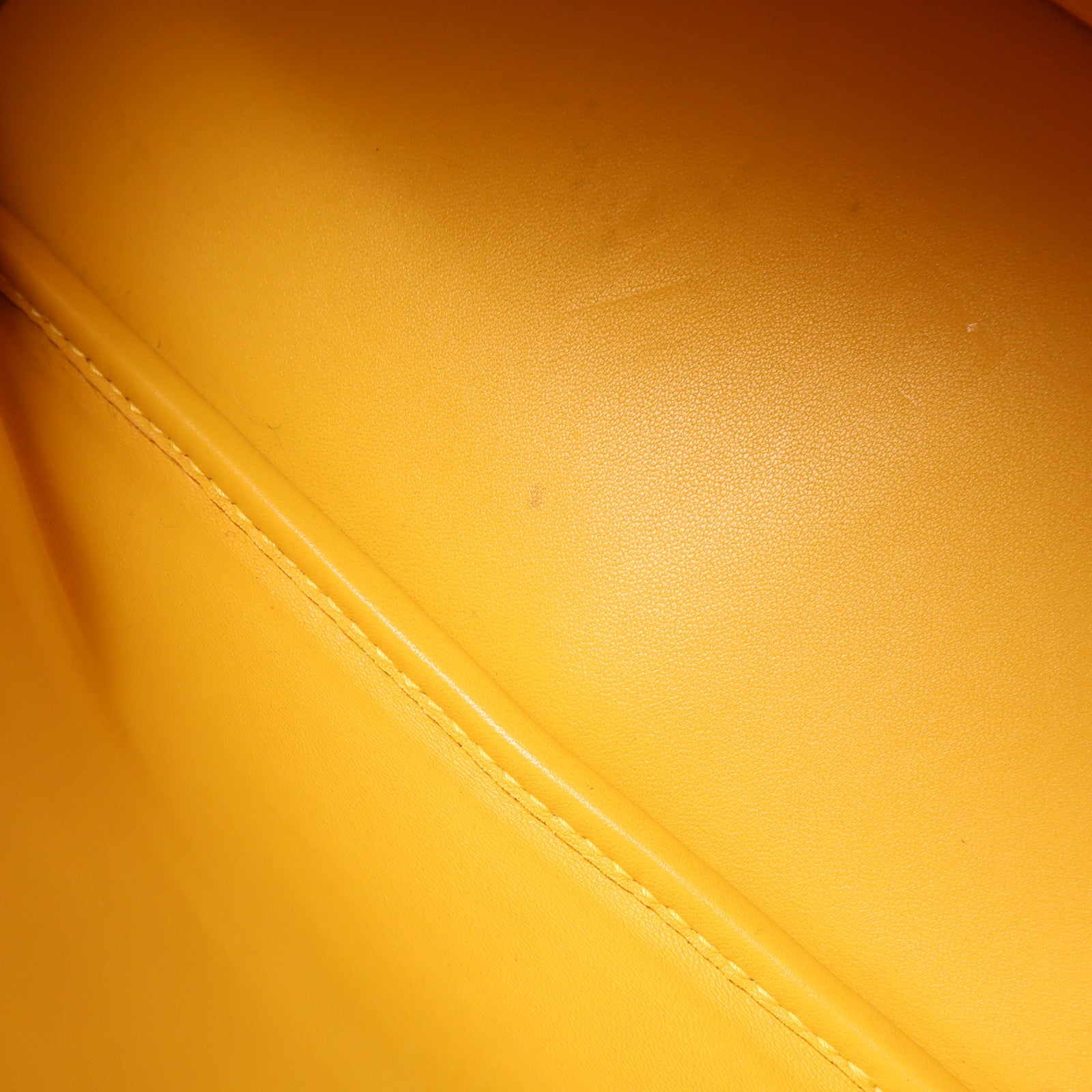 HERMES Epsom皮革Bolide 31銀扣手挽袋Jaune Ambre