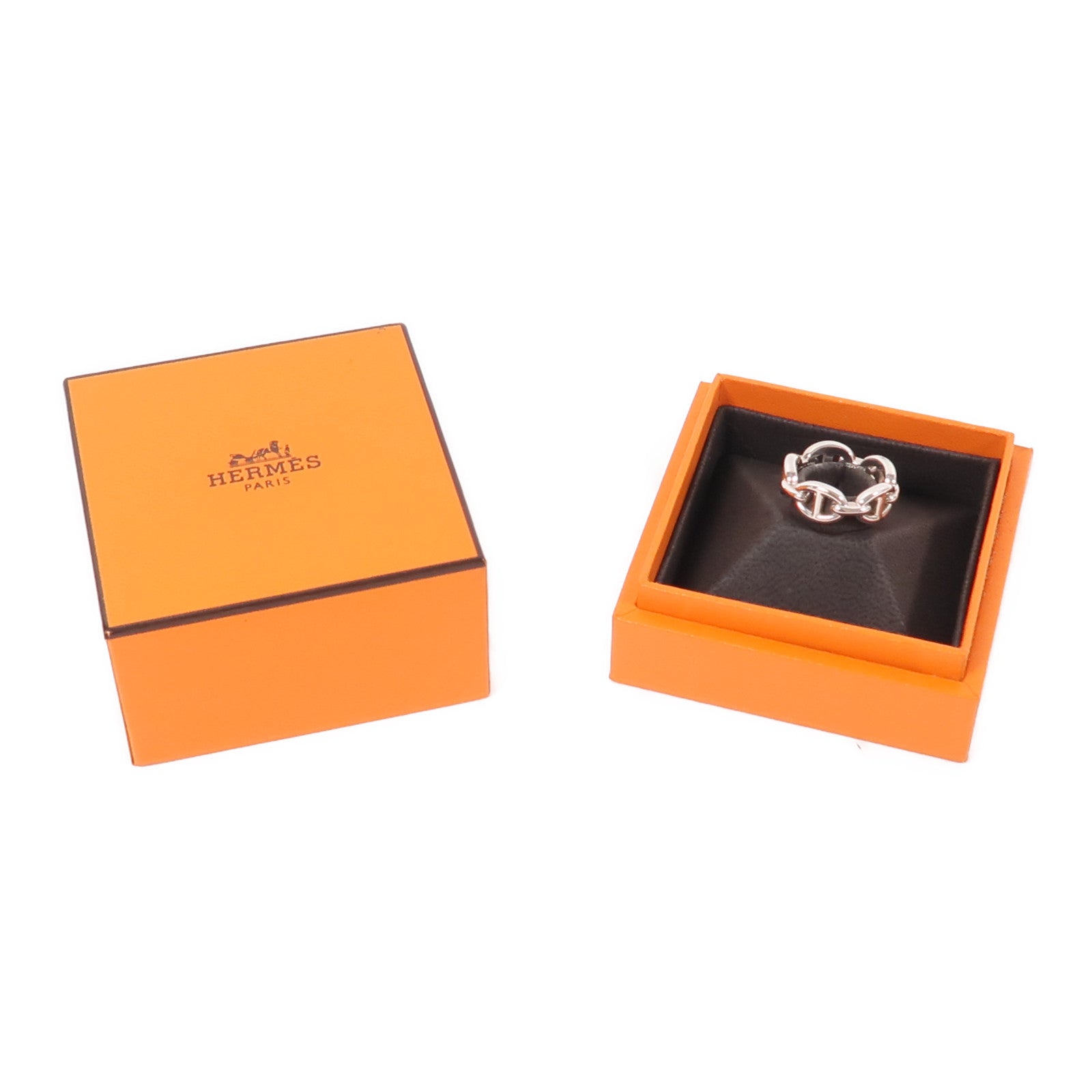 HERMES 925純銀Farandole Ring戒指US#5.5