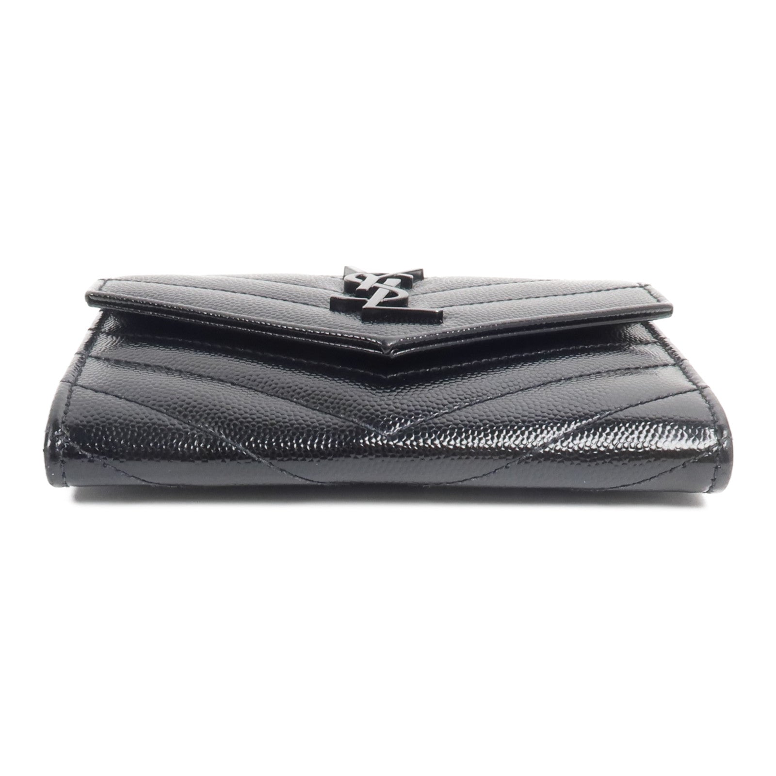YVES SAINT LAURENT 牛皮皮革Small Envelope Wallet錢包