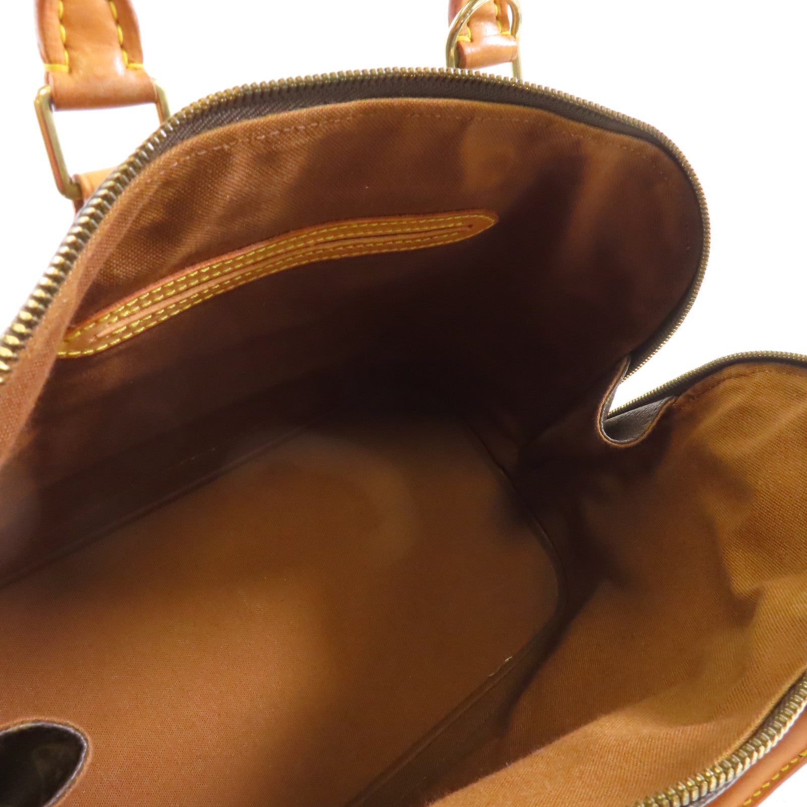 LOUIS VUITTON 【激減優惠】Monogram Alma金扣手挽袋啡色