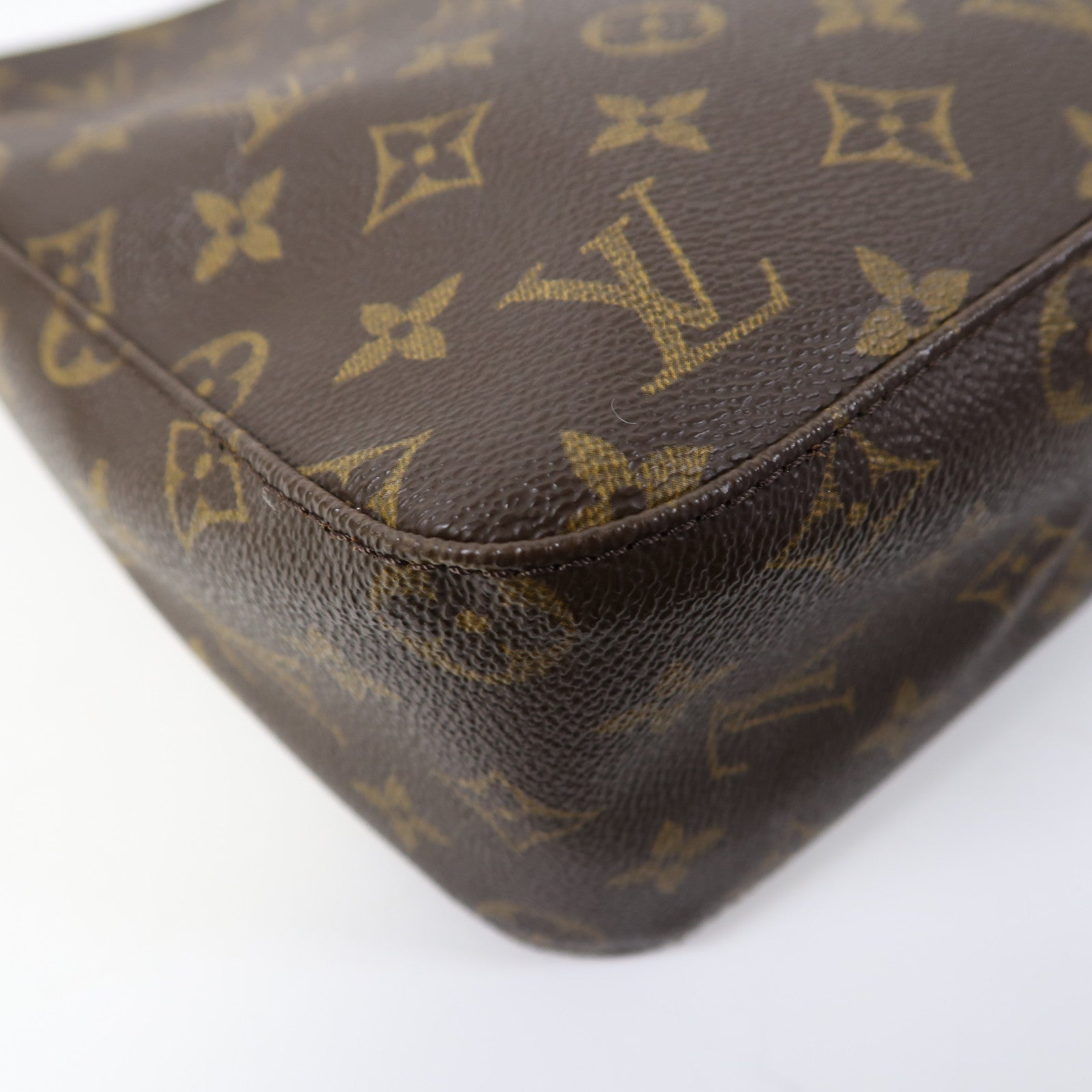 LOUIS VUITTON 【激減優惠】Monogram Looping MM金扣肩背袋啡色