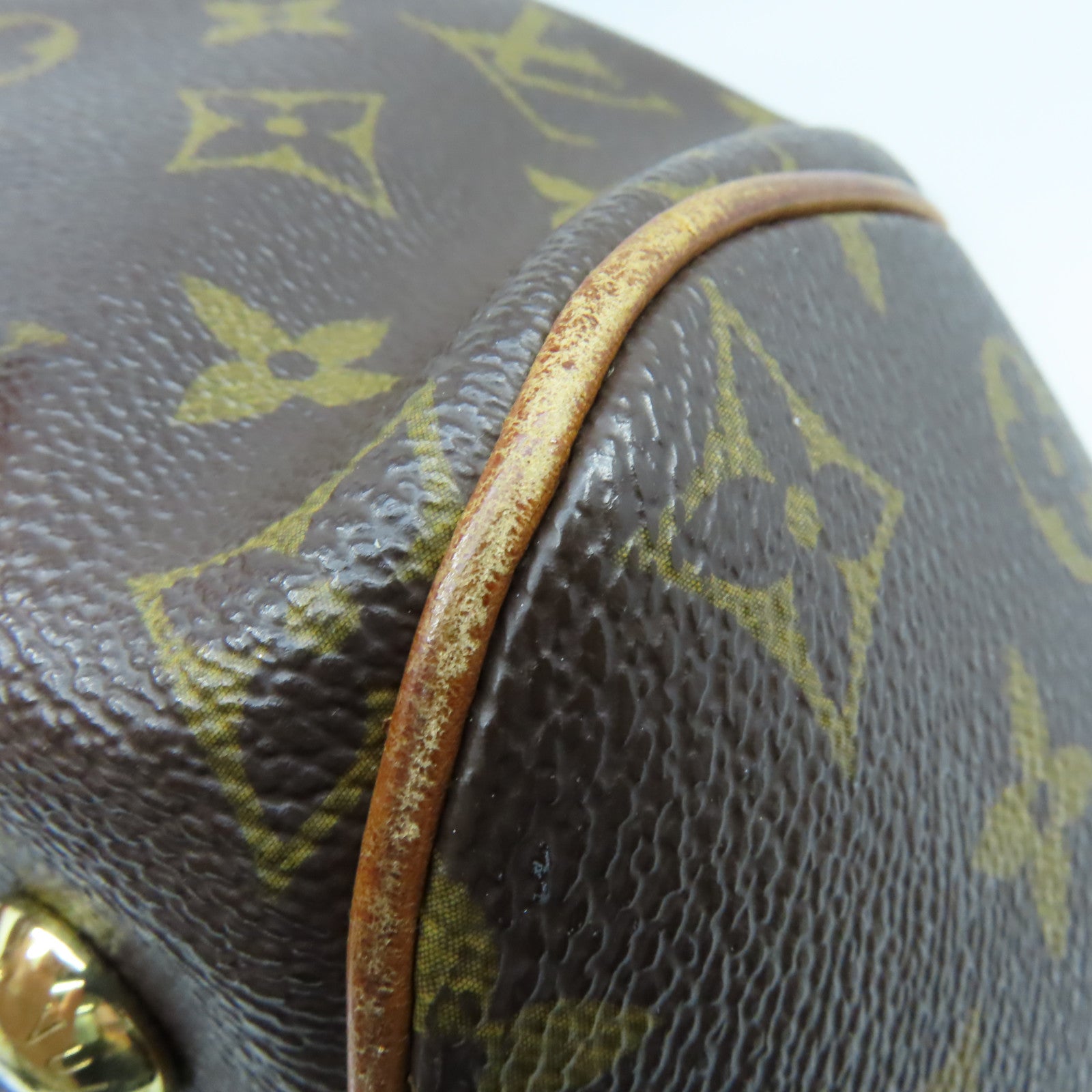LOUIS VUITTON 【激減優惠】Monogram Tivoli GM金扣手挽袋啡色