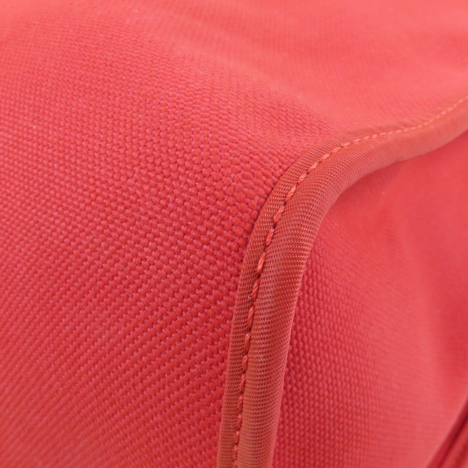 HERMES 帆布Herbag GM銀扣手挽肩背兩用袋