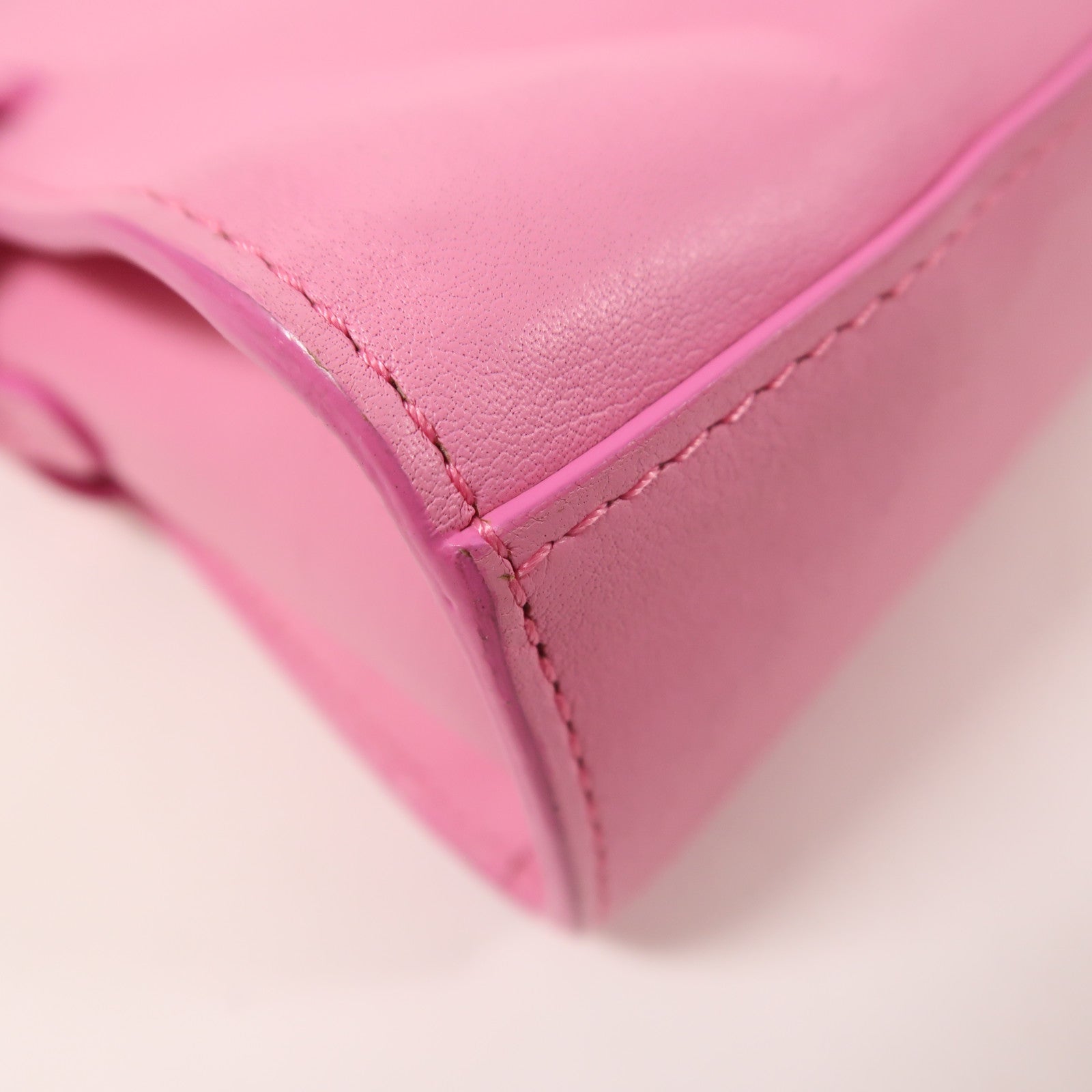 SELECTION 牛皮皮革Tempete金扣手挽肩背兩用袋