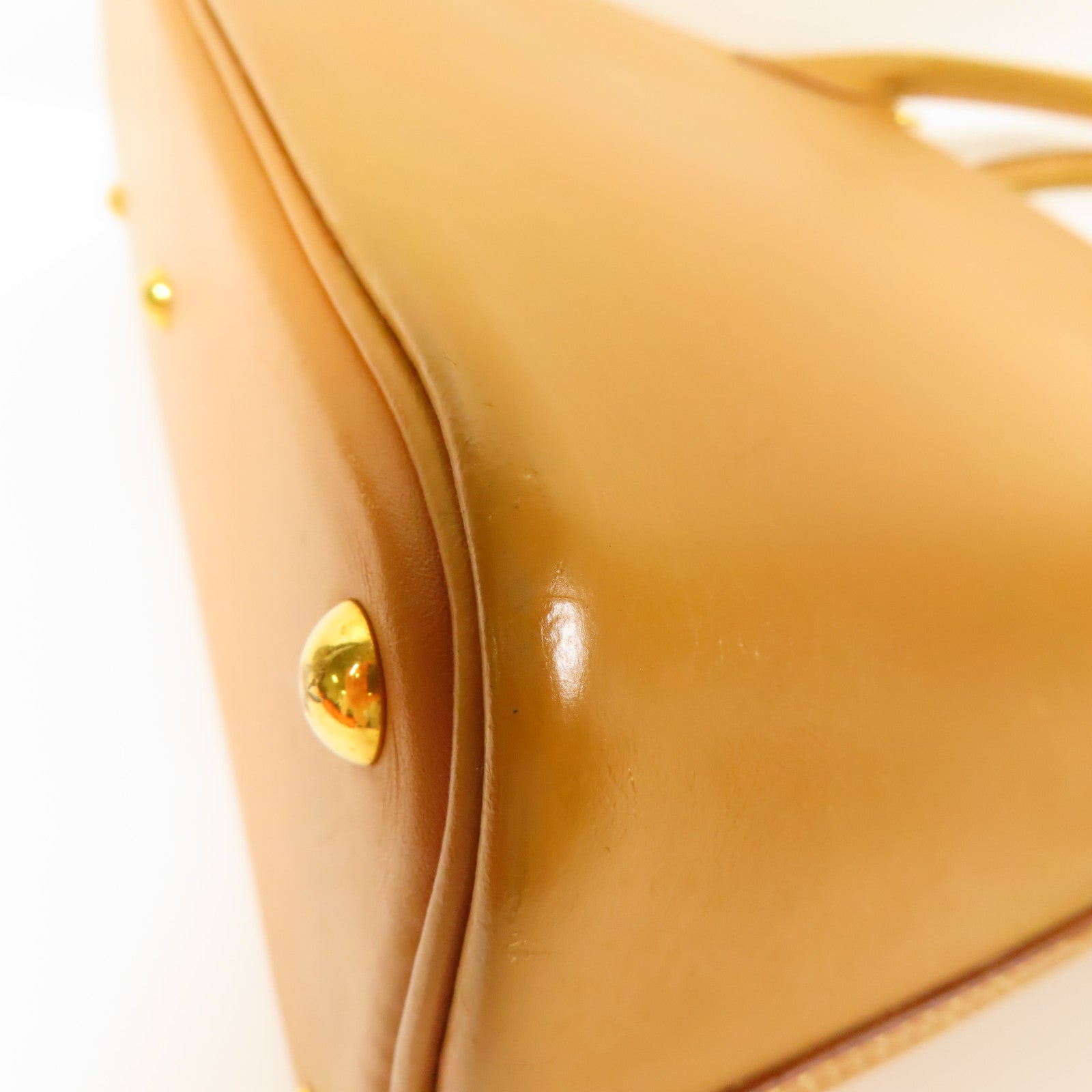 HERMES Chamonix皮革Bolide 27金扣手挽肩背兩用袋37 Gold