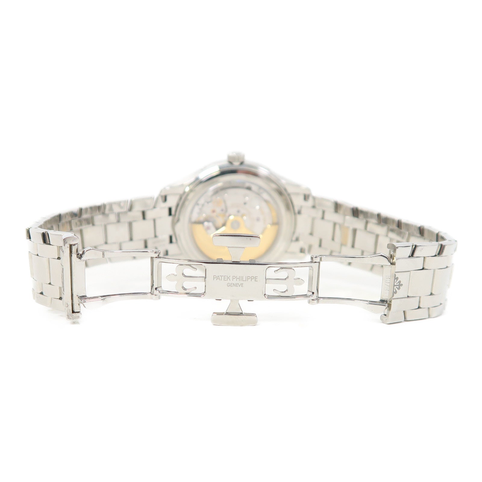 PATEK PHILIPPE Annual Calendar不鏽鋼手錶自動機芯藍色