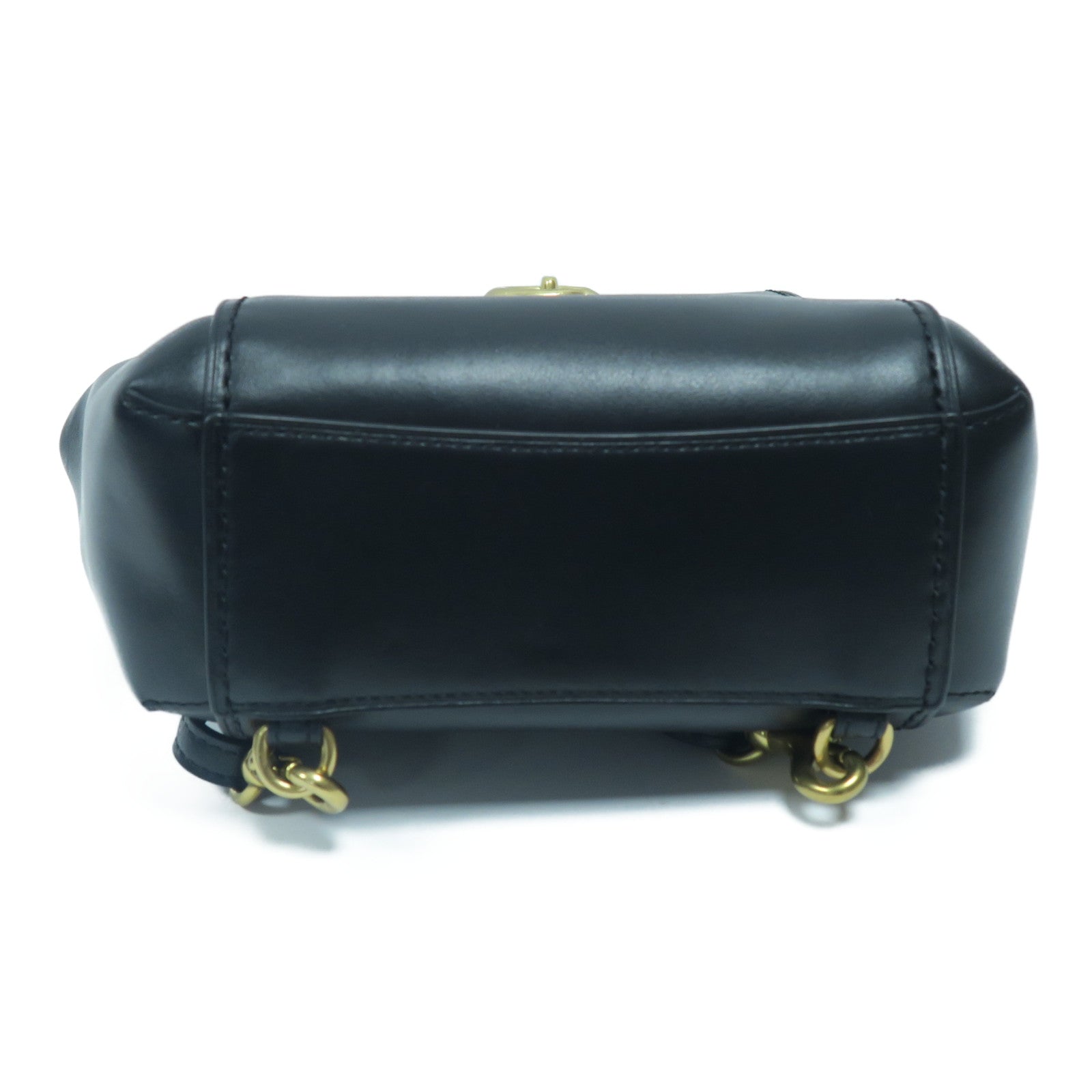 COACH 【激減優惠】牛皮皮革Parker Convertible Backpack 16金扣背包黑色