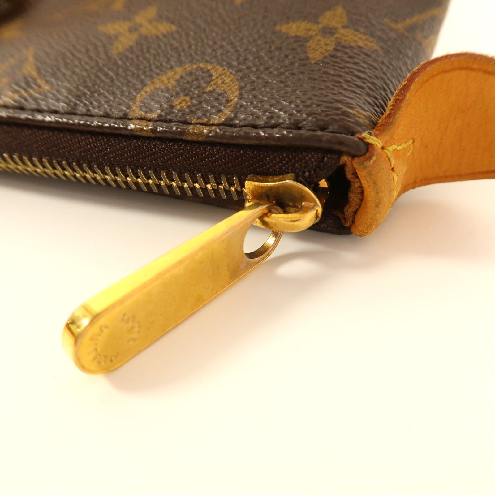 LOUIS VUITTON Monogram Totally MM金扣肩背袋棕色