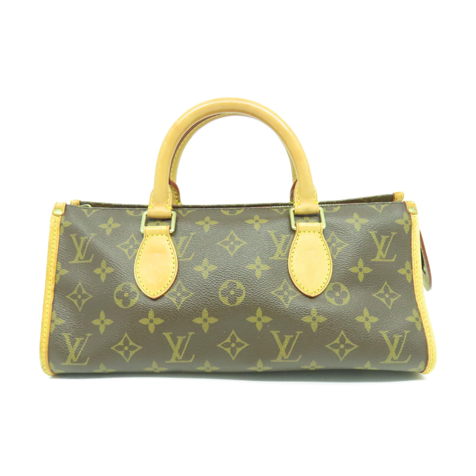 LOUIS VUITTON 【清倉大減價】Monogram Popincourt金扣手挽袋啡色