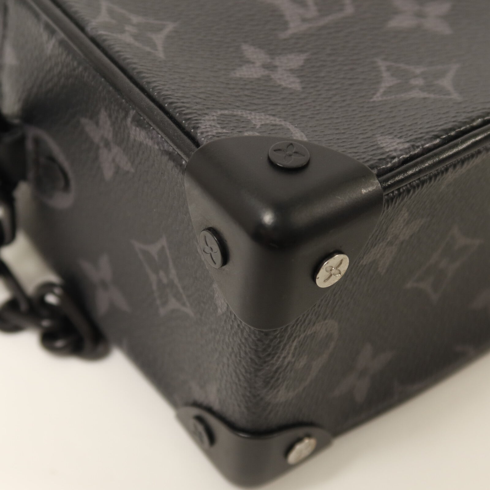 LOUIS VUITTON 【激減優惠】Monogram Eclipse Mini Soft Trunk肩背袋