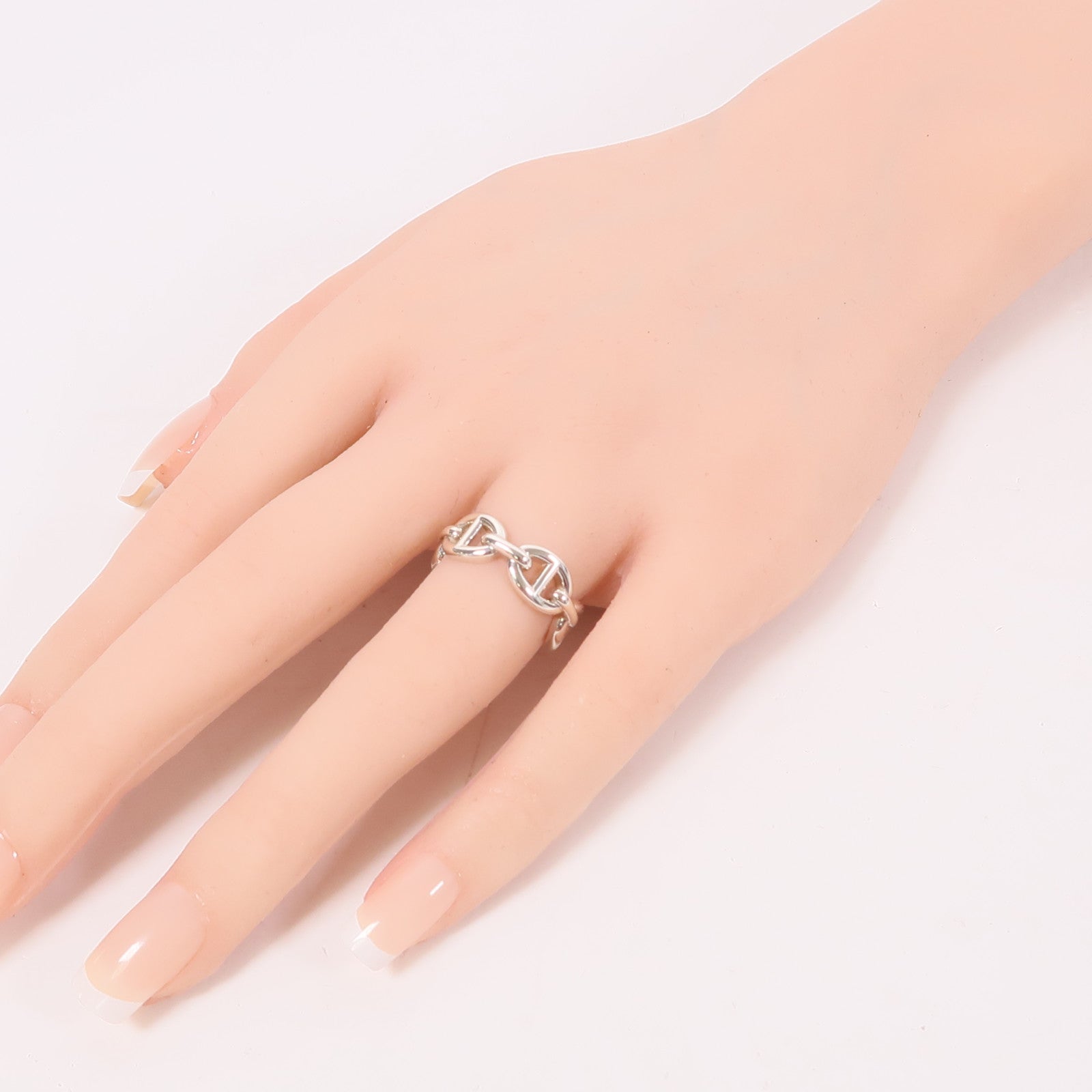 HERMES 925純銀Farandole Ring戒指US#5.5