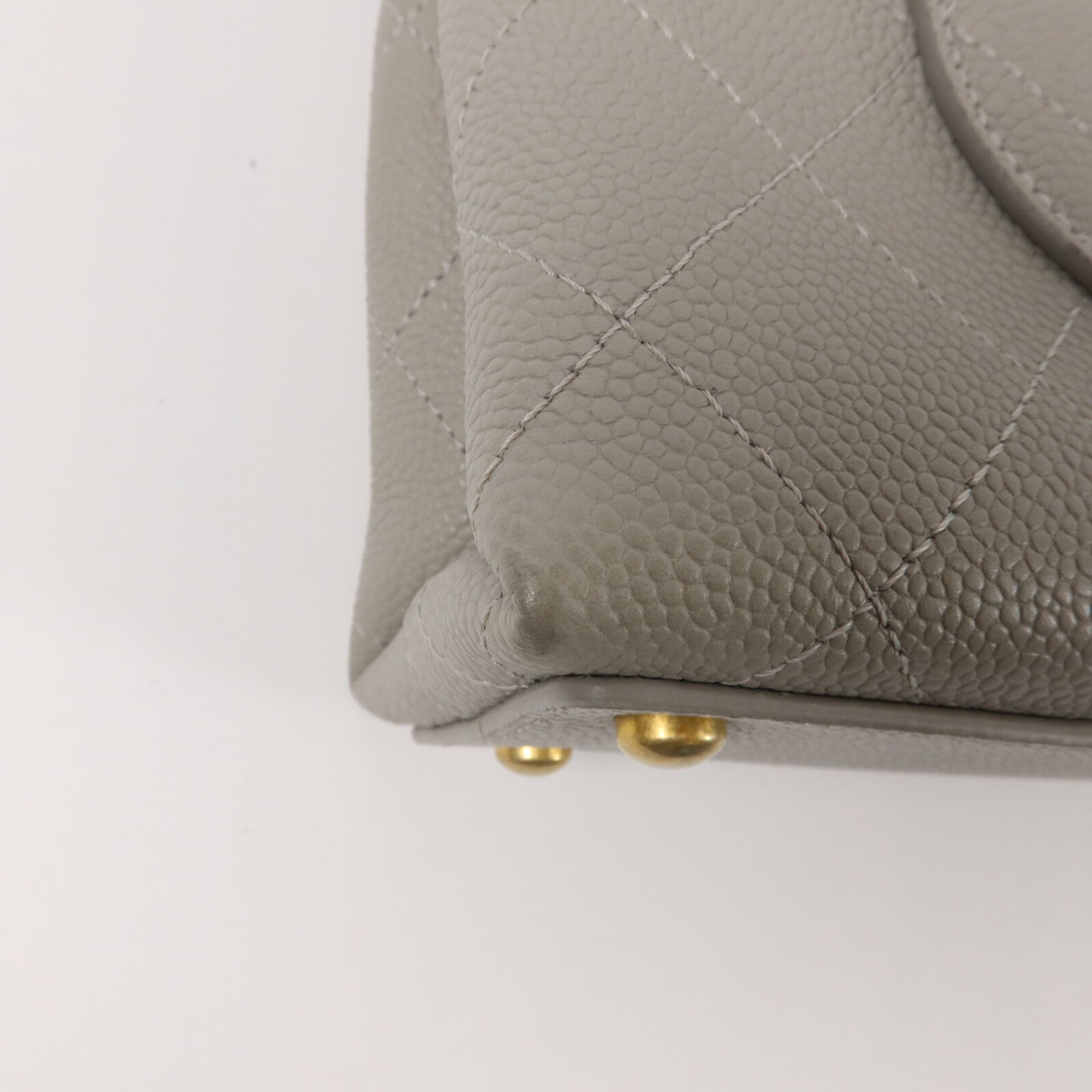 CHANEL 牛皮皮革Chain Shoulder鏈帶手挽肩背兩用袋