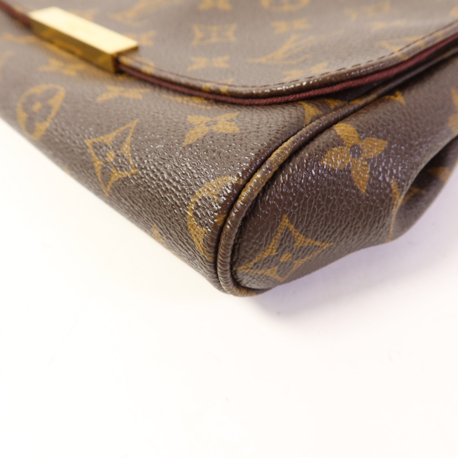 LOUIS VUITTON Monogram Favorite MM金扣手挽肩背兩用袋