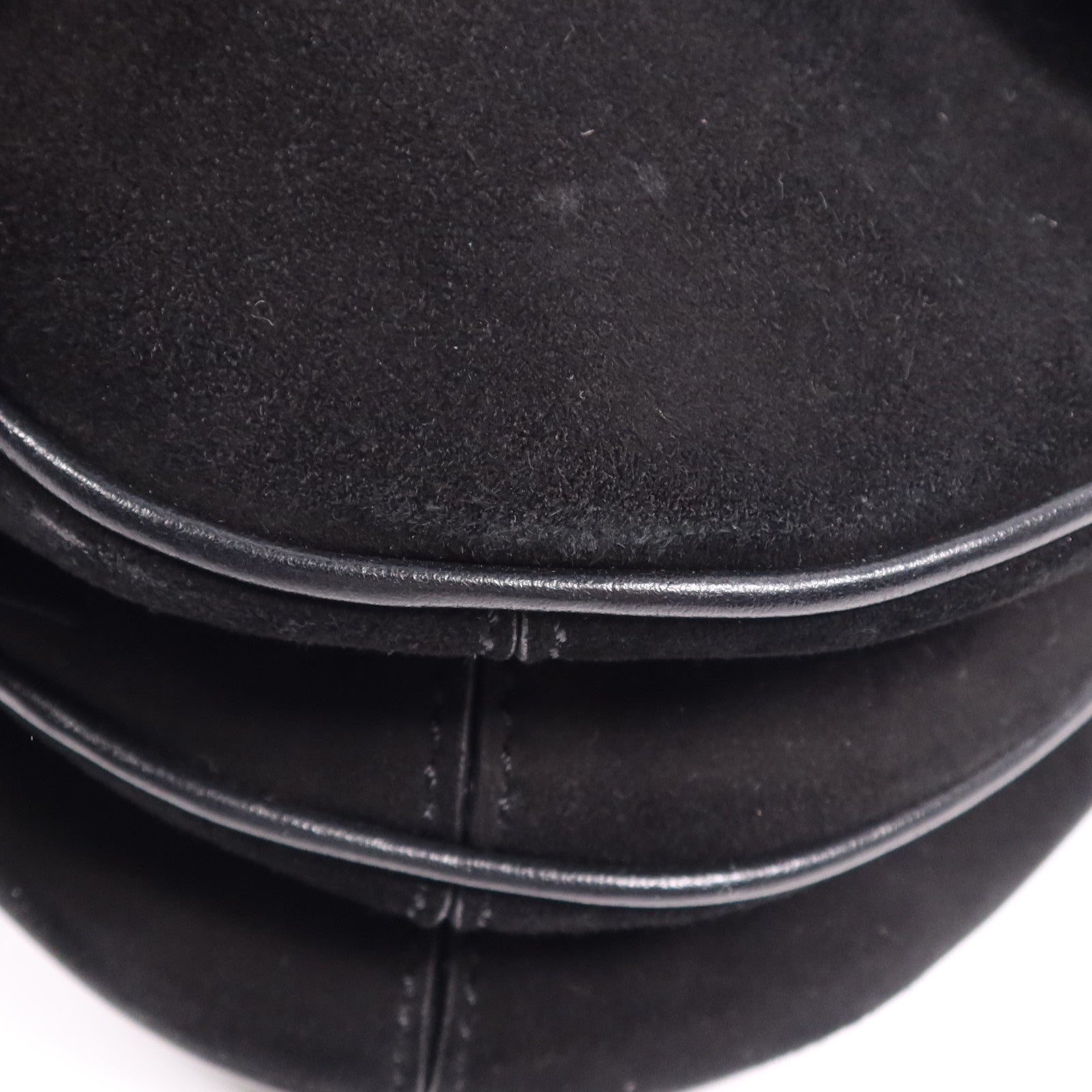 TOD'S 麂皮皮革T-Ring銀扣肩背袋