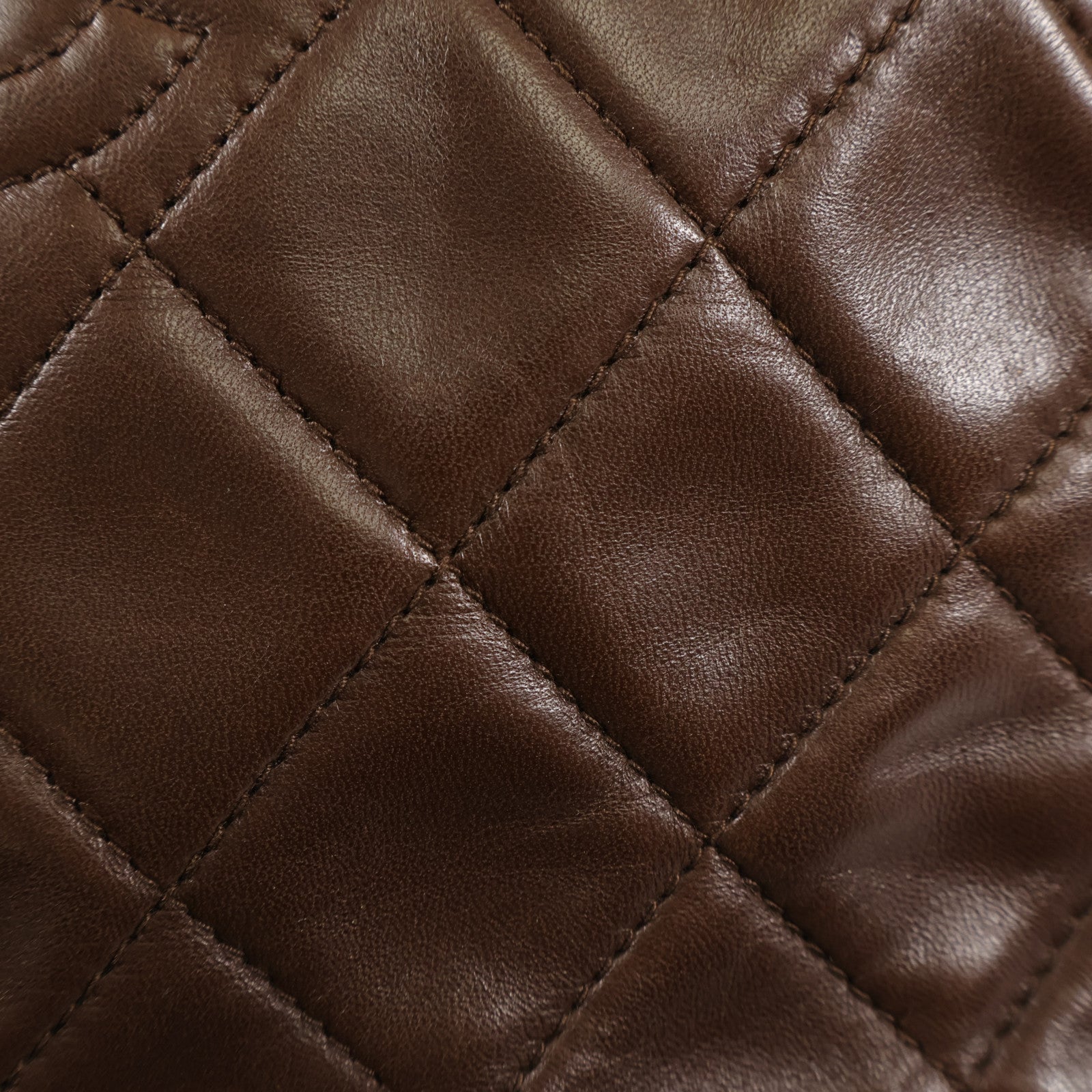 CHANEL 羊皮皮革Vintage Hand Bag金扣手挽袋