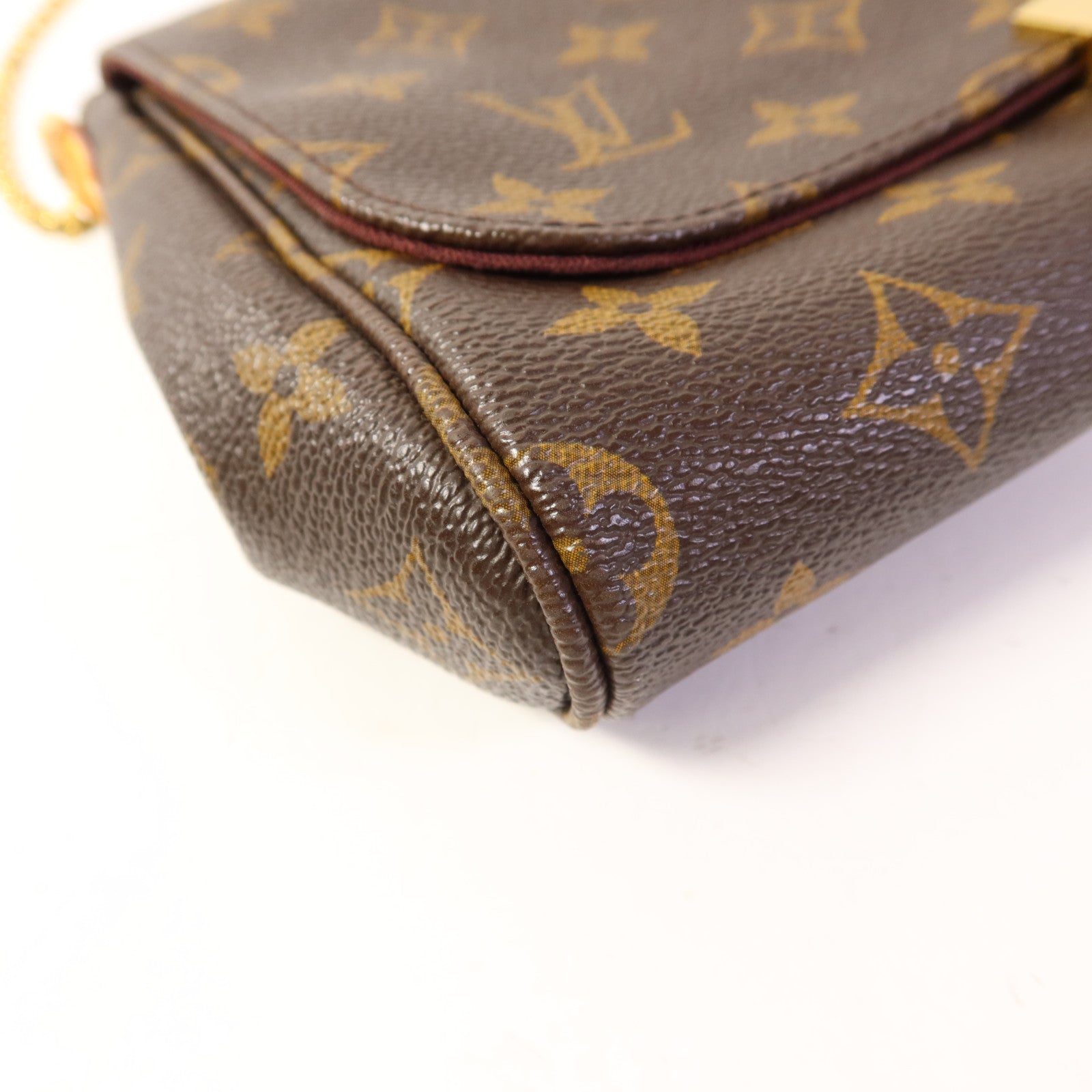 LOUIS VUITTON Monogram Favorite MM金扣手挽肩背兩用袋