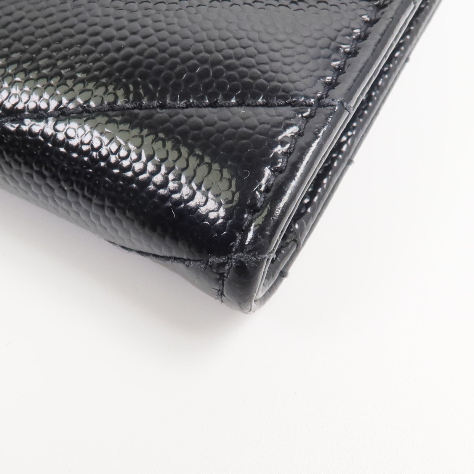 YVES SAINT LAURENT 牛皮皮革Small Envelope Wallet錢包