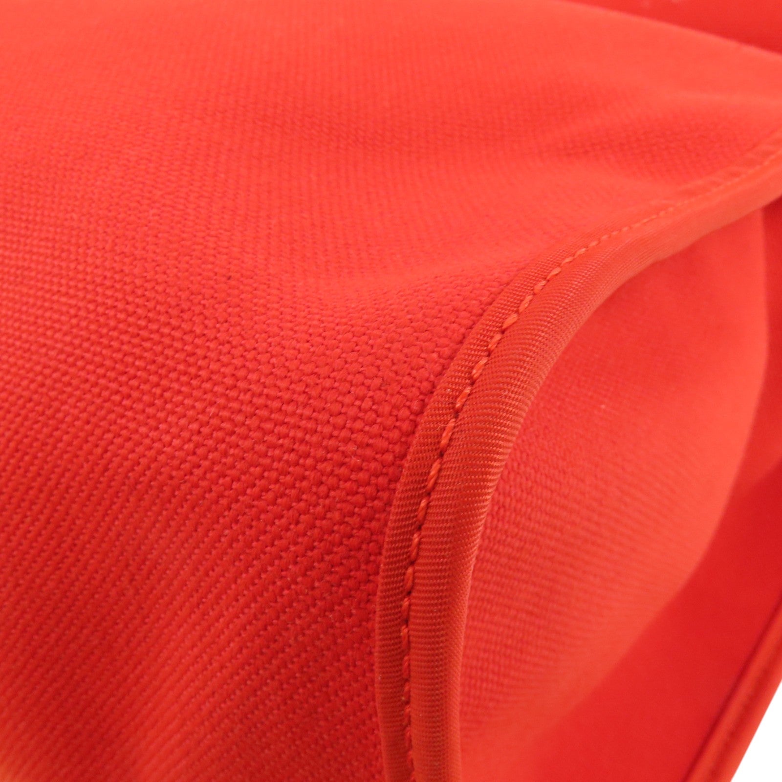 HERMES 帆布Herbag GM銀扣手挽肩背兩用袋