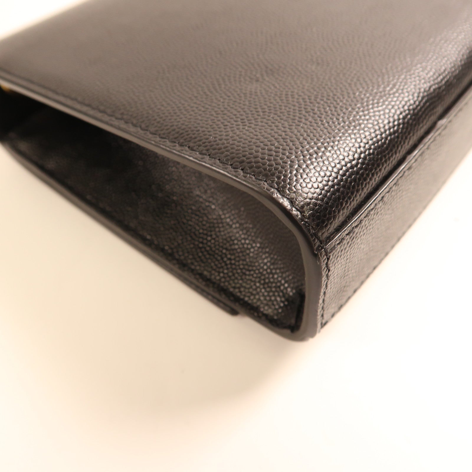 SAINT LAURENT 牛皮皮革Shoulder Bag金扣肩背袋