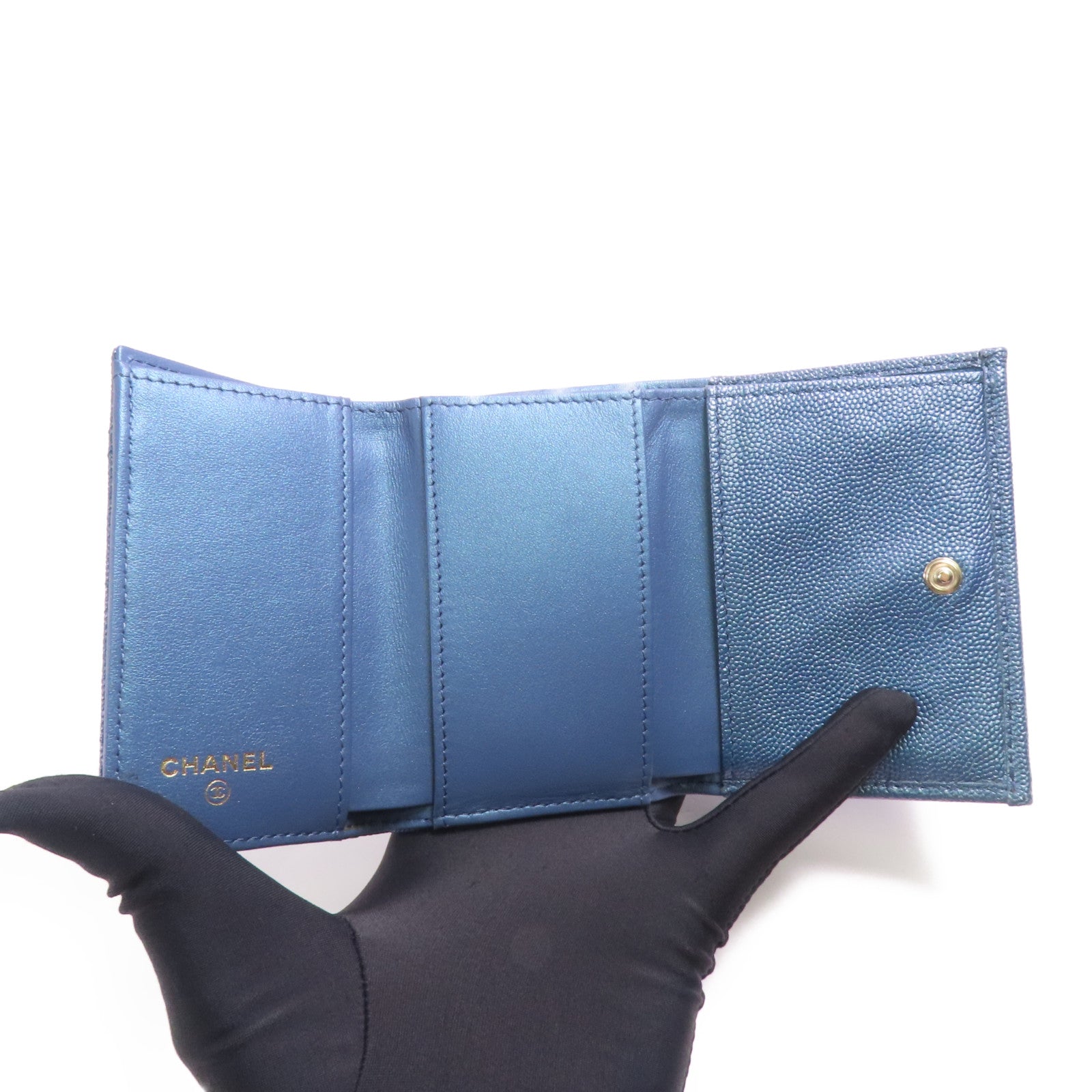 CHANEL 牛皮皮革Wallet錢包