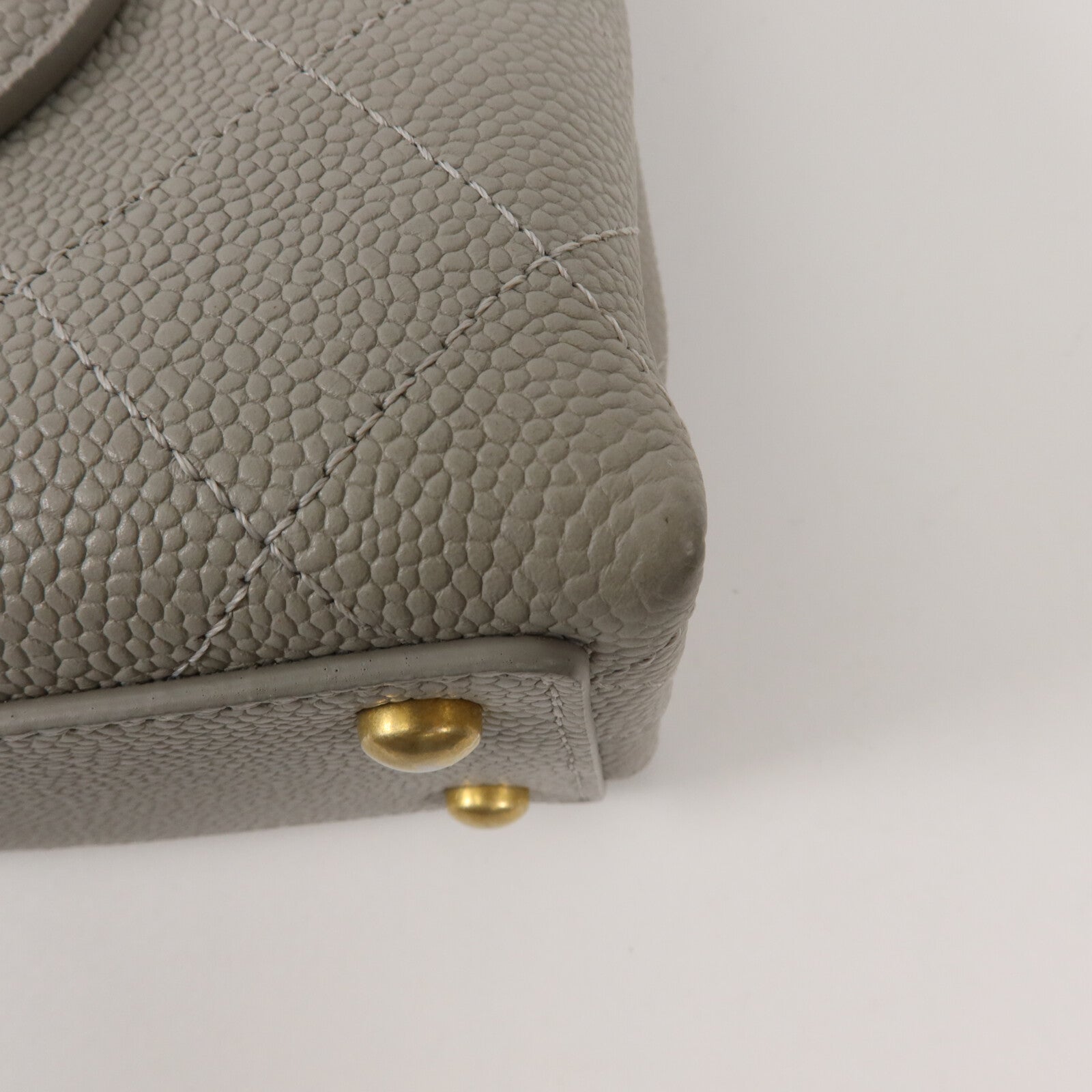 CHANEL 牛皮皮革Chain Shoulder鏈帶手挽肩背兩用袋