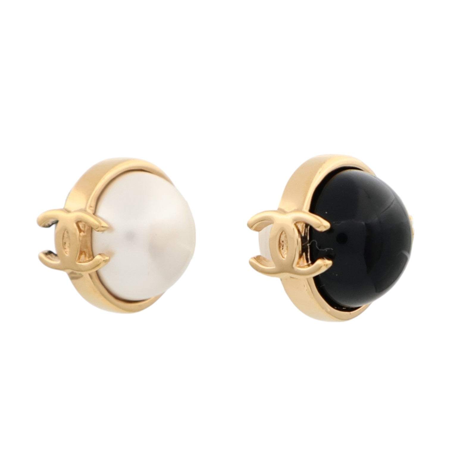 CHANEL 金屬/PVC Earrings耳環