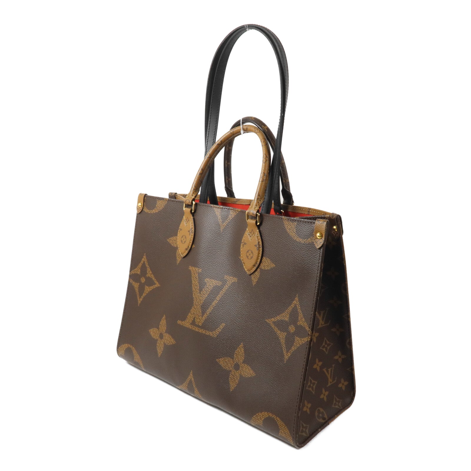 LOUIS VUITTON Monogram Giant On The Go MM手挽肩背兩用袋