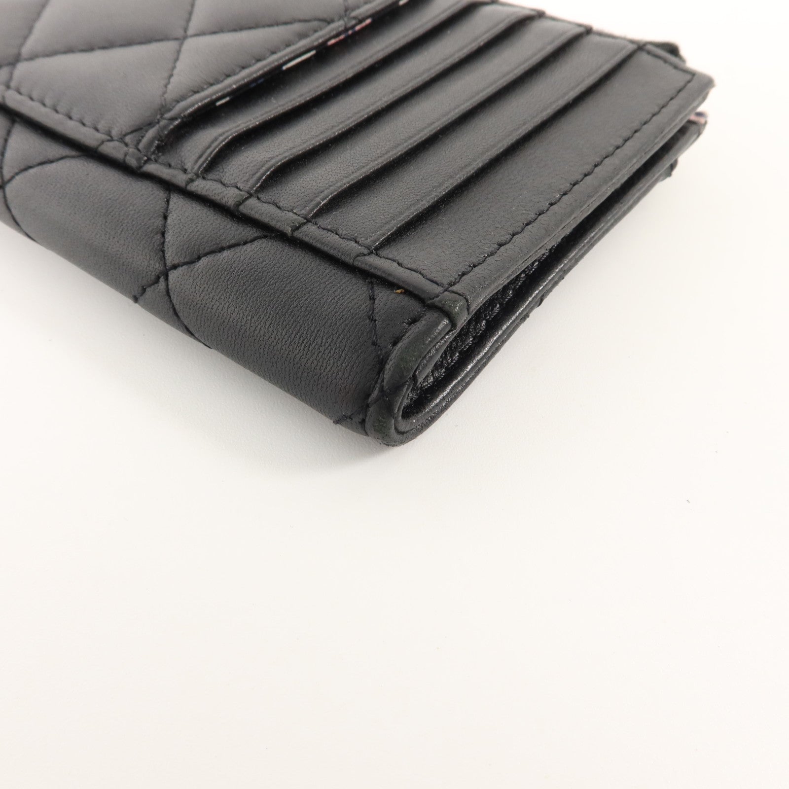 CHANEL 羊皮皮革Card Case金扣卡片套