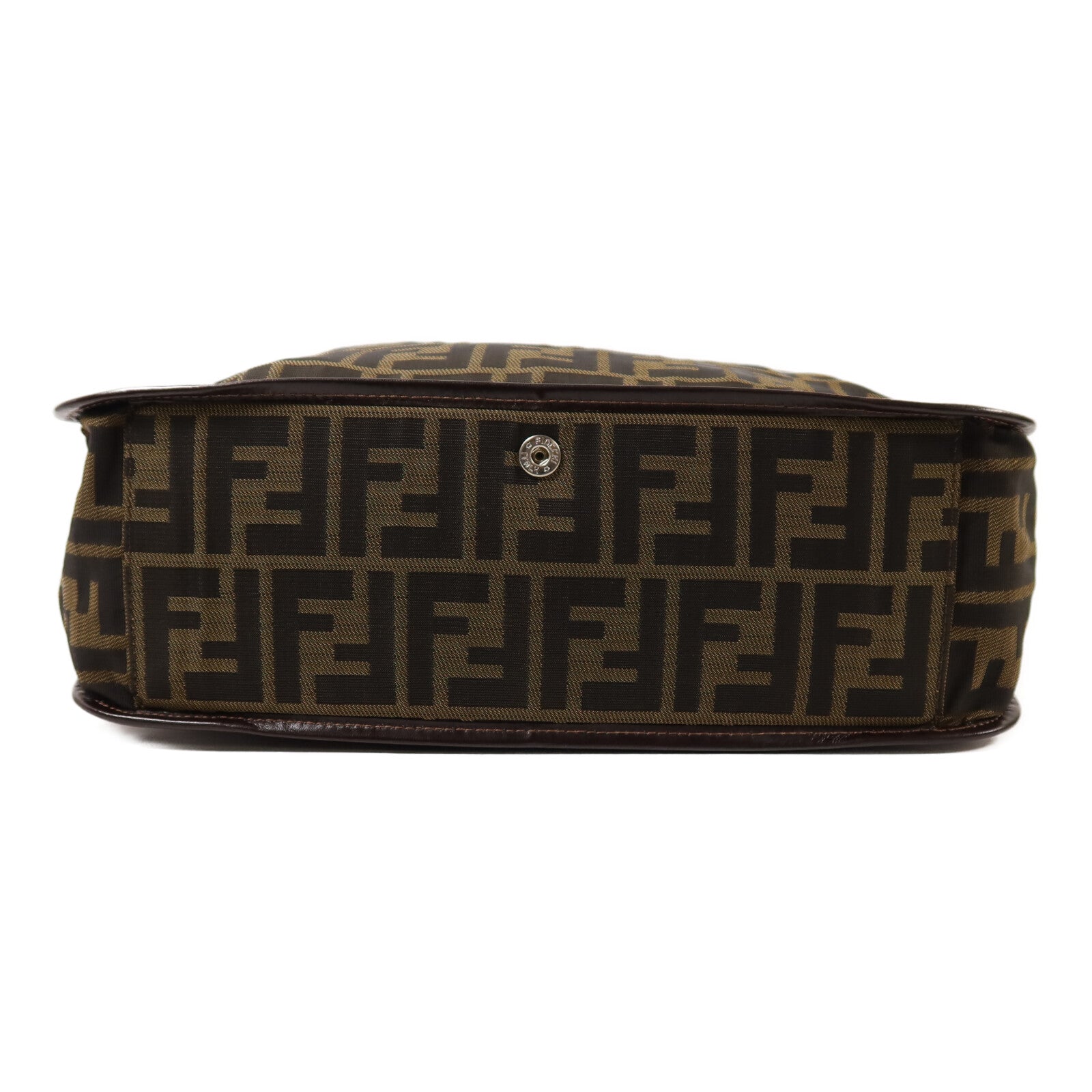 FENDI 帆布Hand Bag銀扣手挽袋