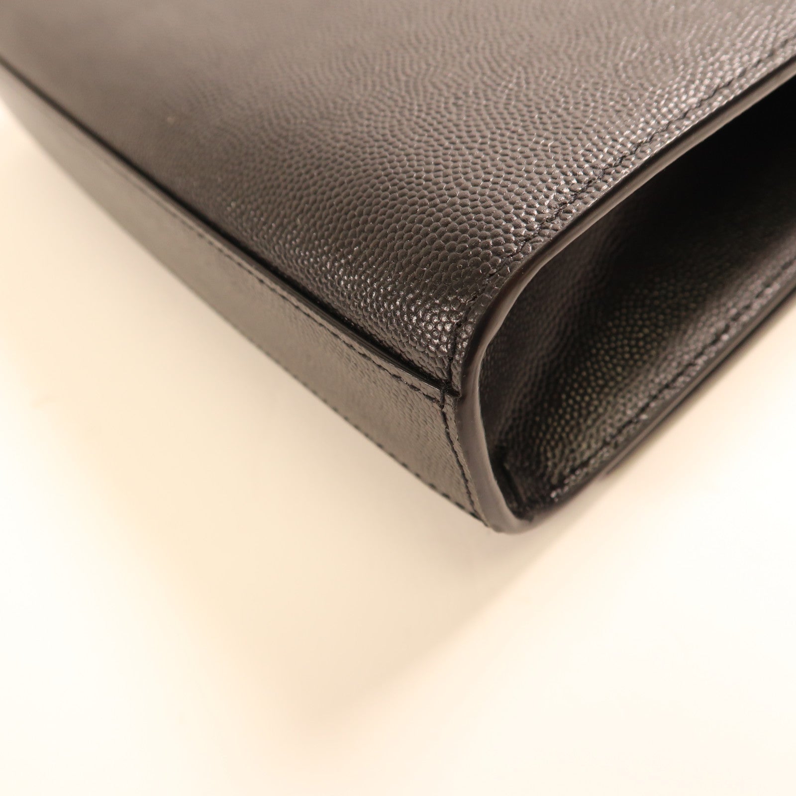 SAINT LAURENT 牛皮皮革Shoulder Bag金扣肩背袋