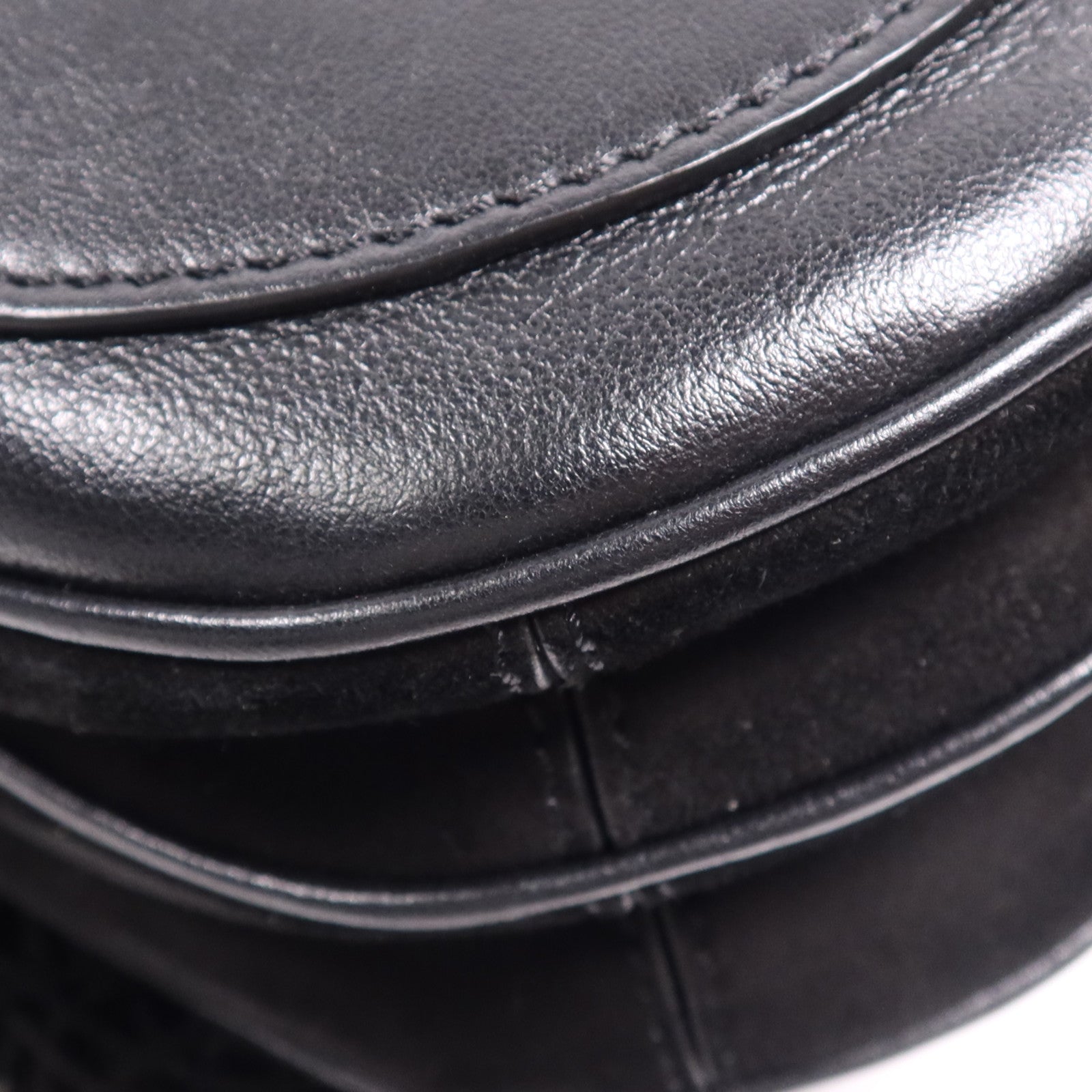 TOD'S 麂皮皮革T-Ring銀扣肩背袋